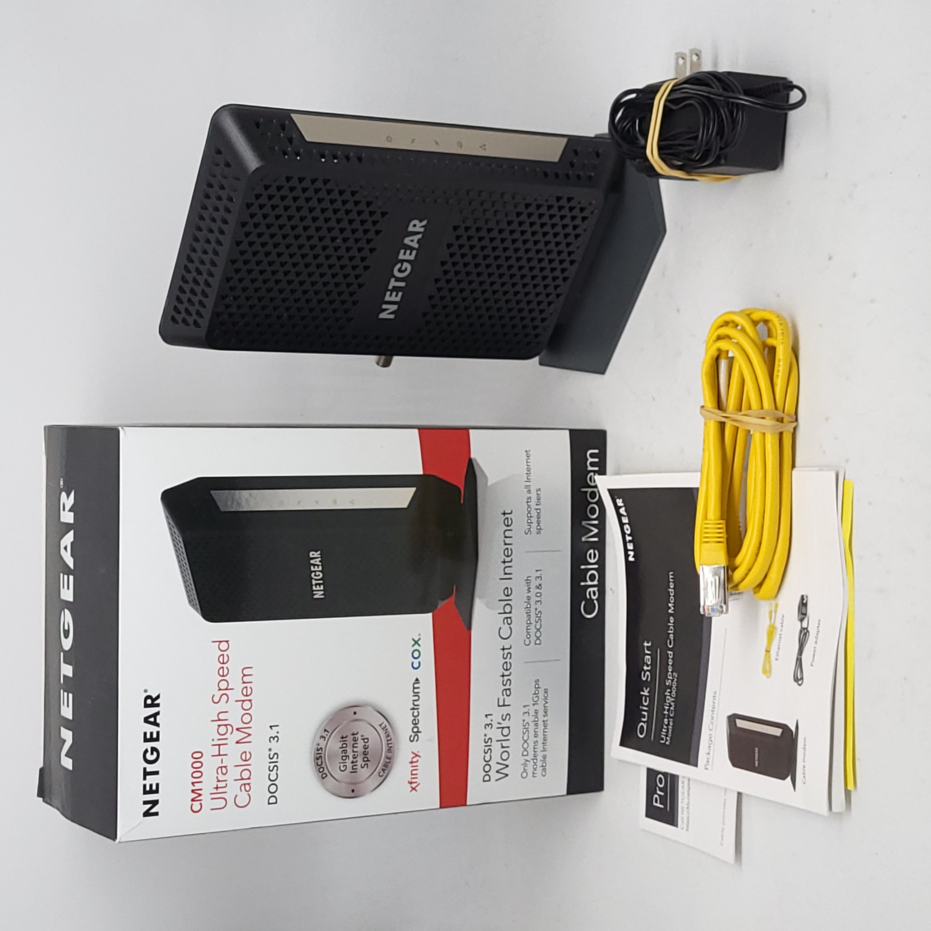 Buy the Cable Modem CM1000v2 DOCSIS 3.1 | GoodwillFinds