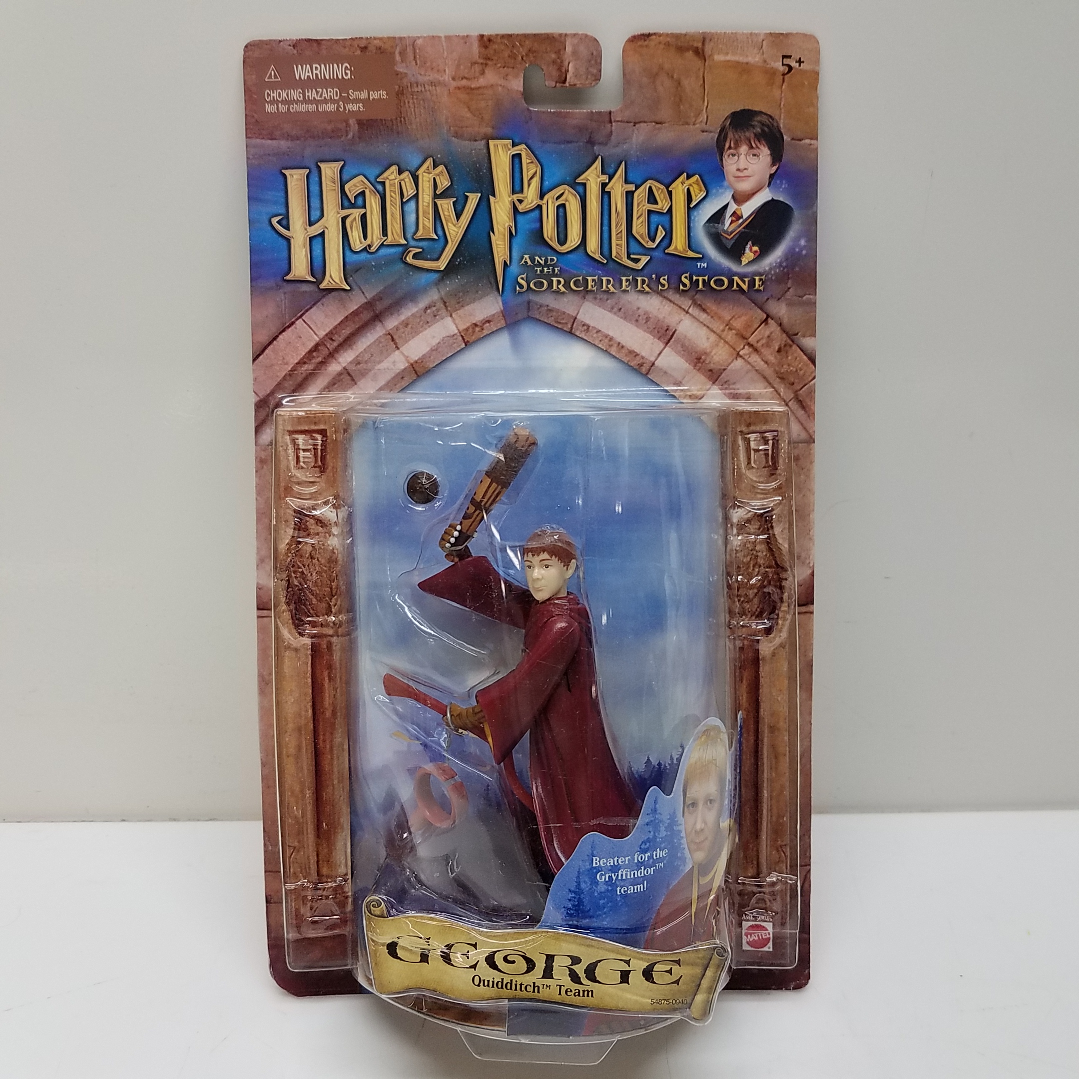 Buy the Mattel Harry Potter George Quidditch Team Action Figure Sealed ...