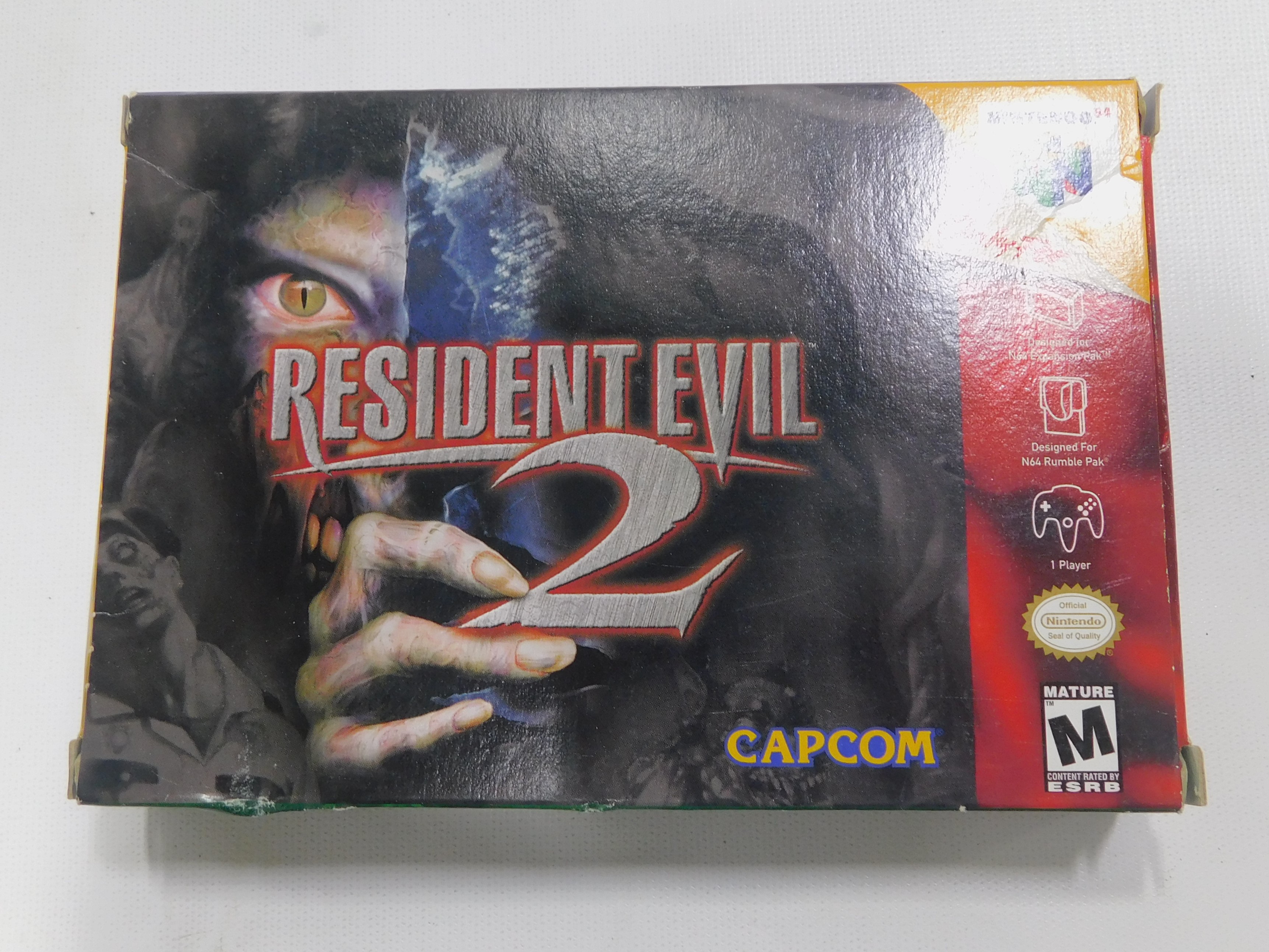 Buy the Resident Evil 2 Nintendo 64 N64 No Manual | GoodwillFinds