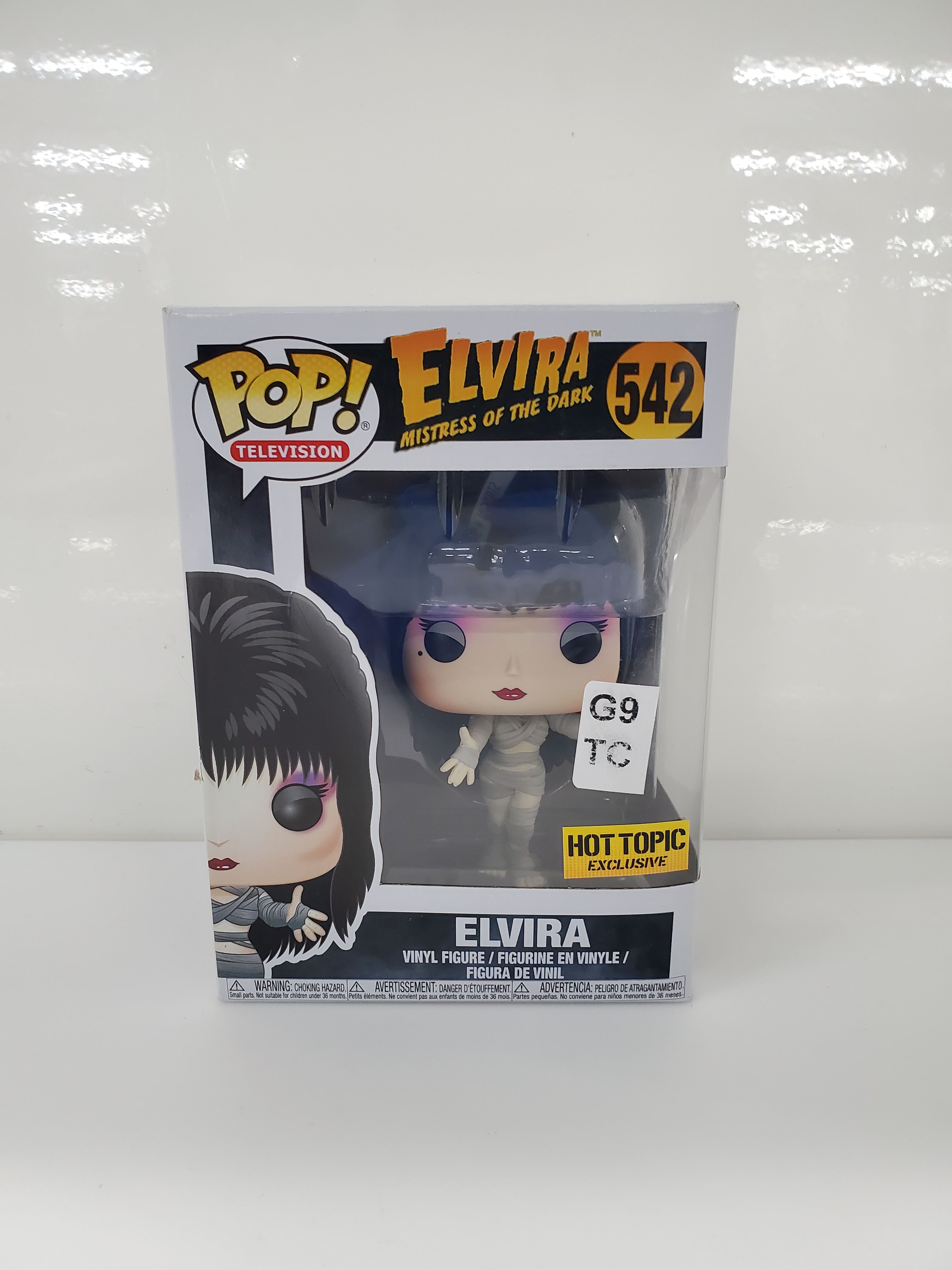 Buy Funko Pop Exclusive Hot Topic MUMMY ELVIRA Mistress of the Dark for USD  99.99 | GoodwillFinds