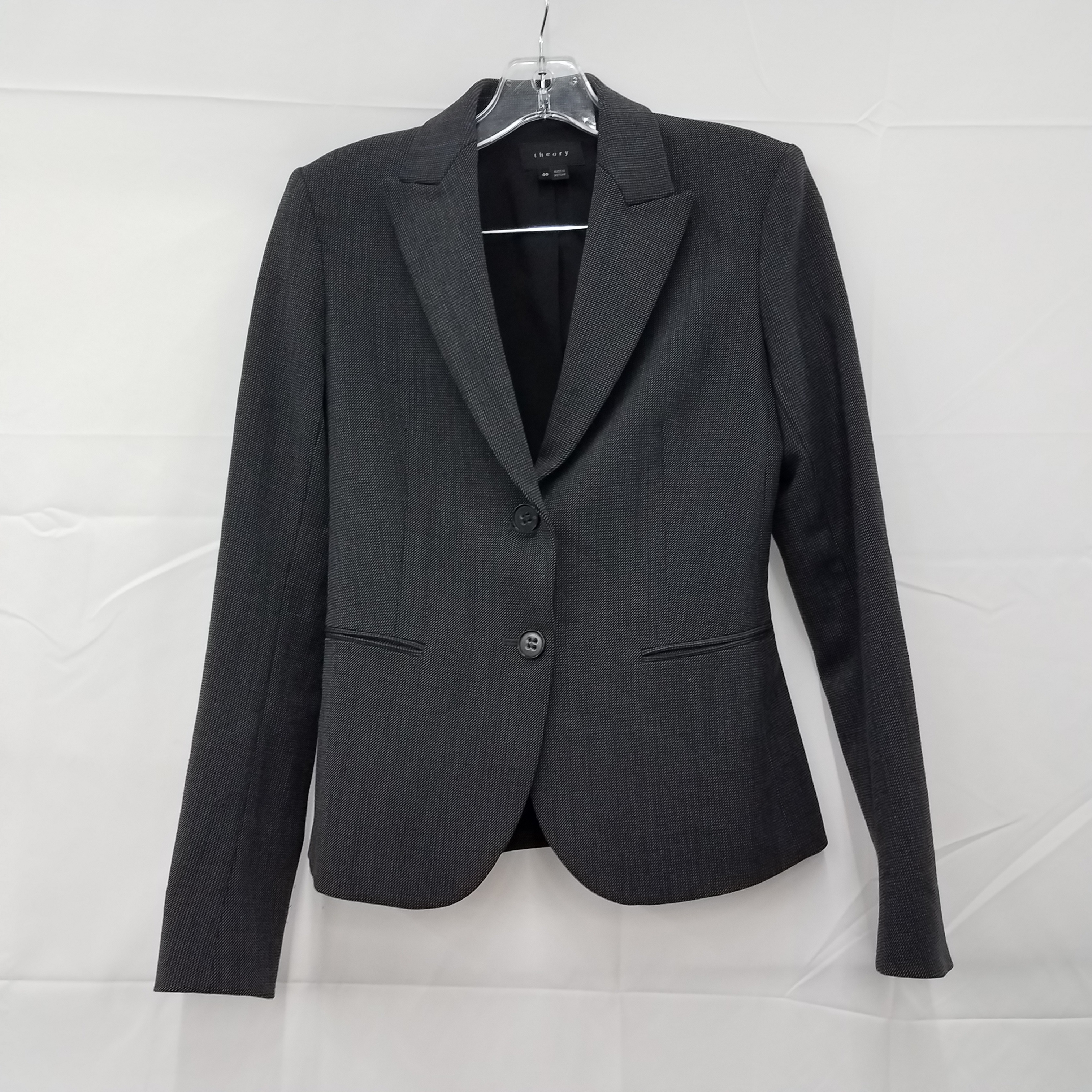 Theory grey sale blazer