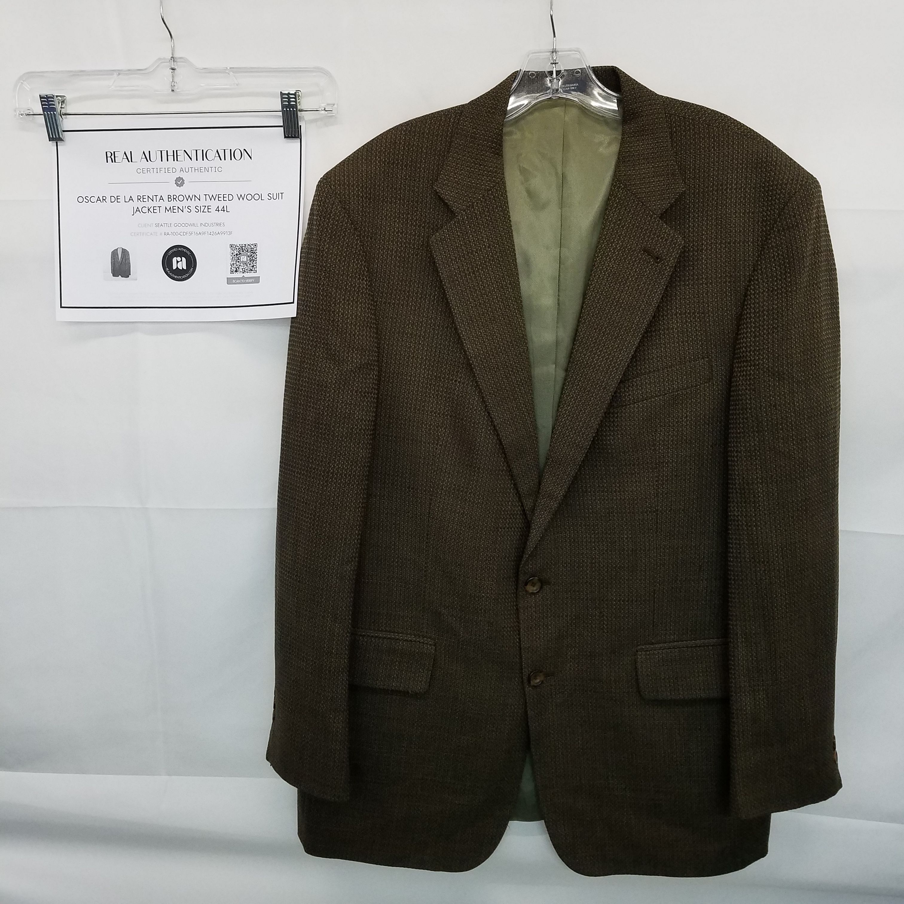 Oscar de la renta mens hot sale suit jacket