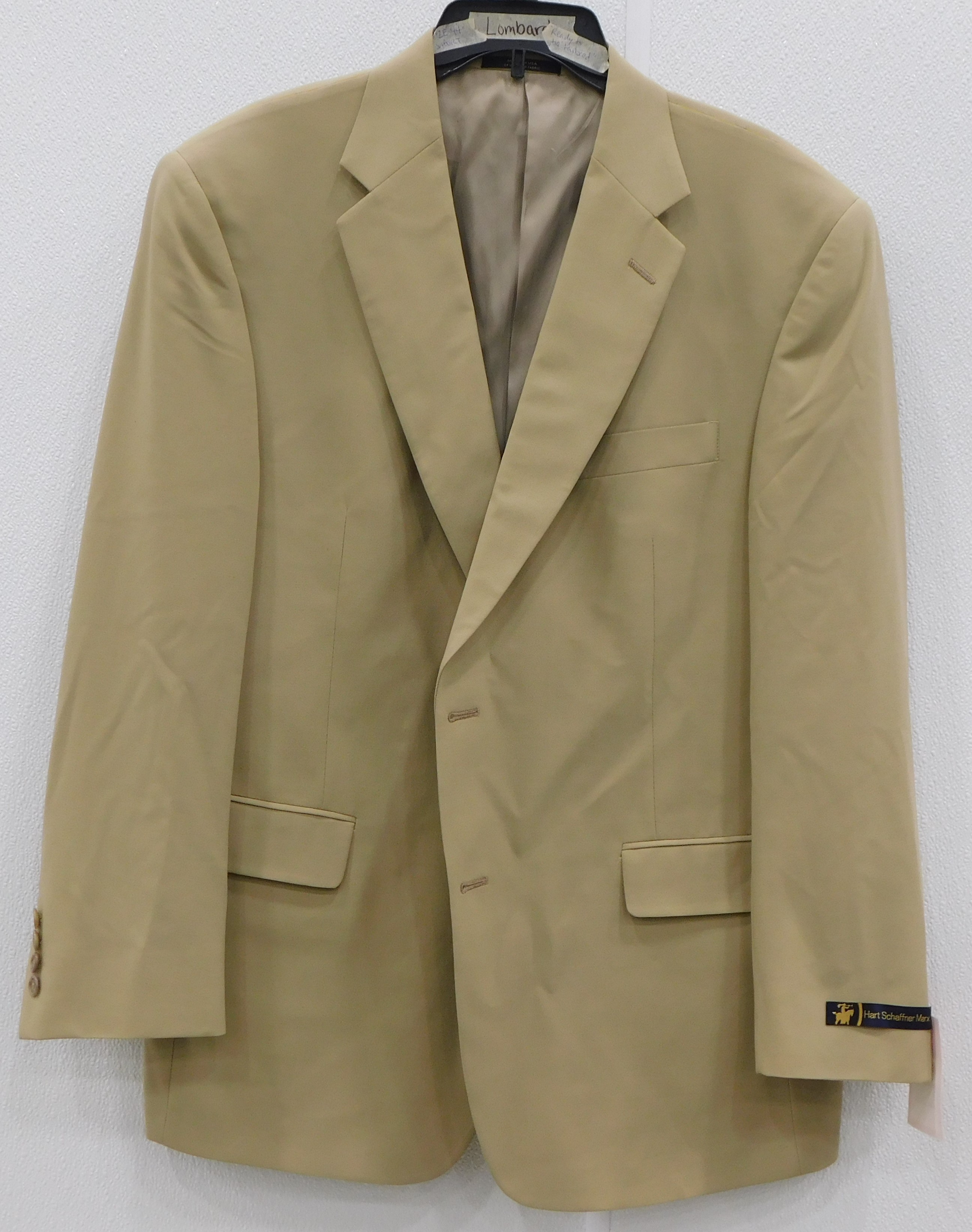 Buy Hart Schaffner Marx Tan Blazer Men's Size 44S (Not Tailored) for USD  270.00 | GoodwillFinds