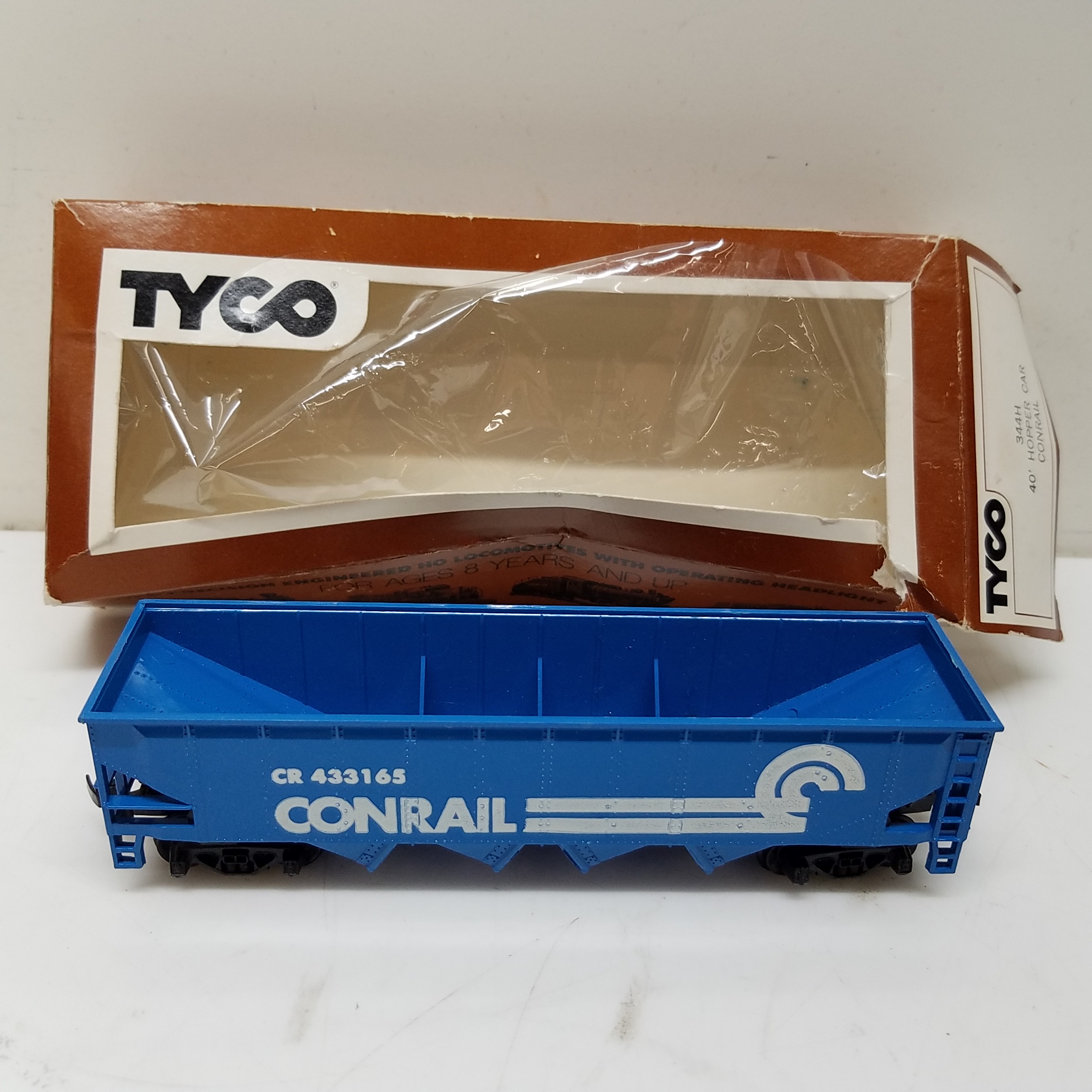 buy-the-tyco-ho-scale-electric-train-hopper-car-conrail-goodwillfinds