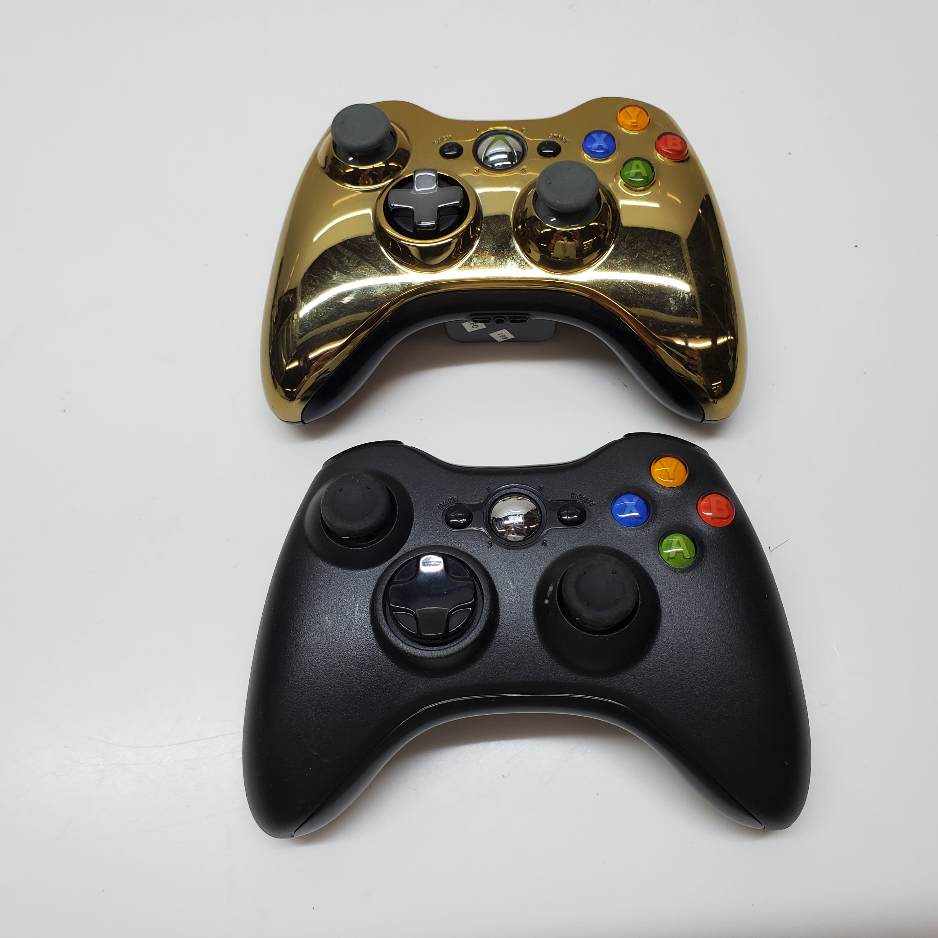 Gold xbox 360 best sale controller