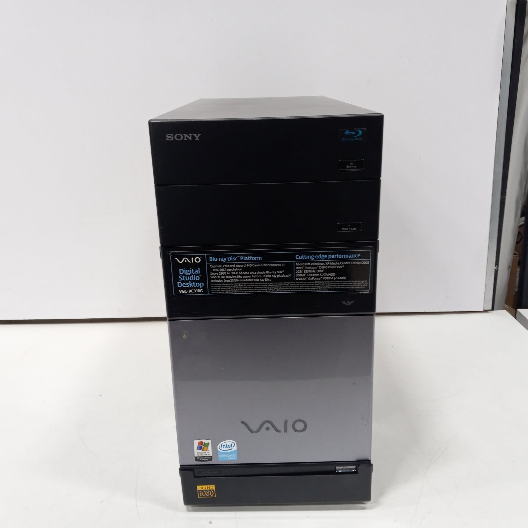 Buy Sony VAIO Digital Studio Desktop Personal Computer Tower for USD 166.80  | GoodwillFinds