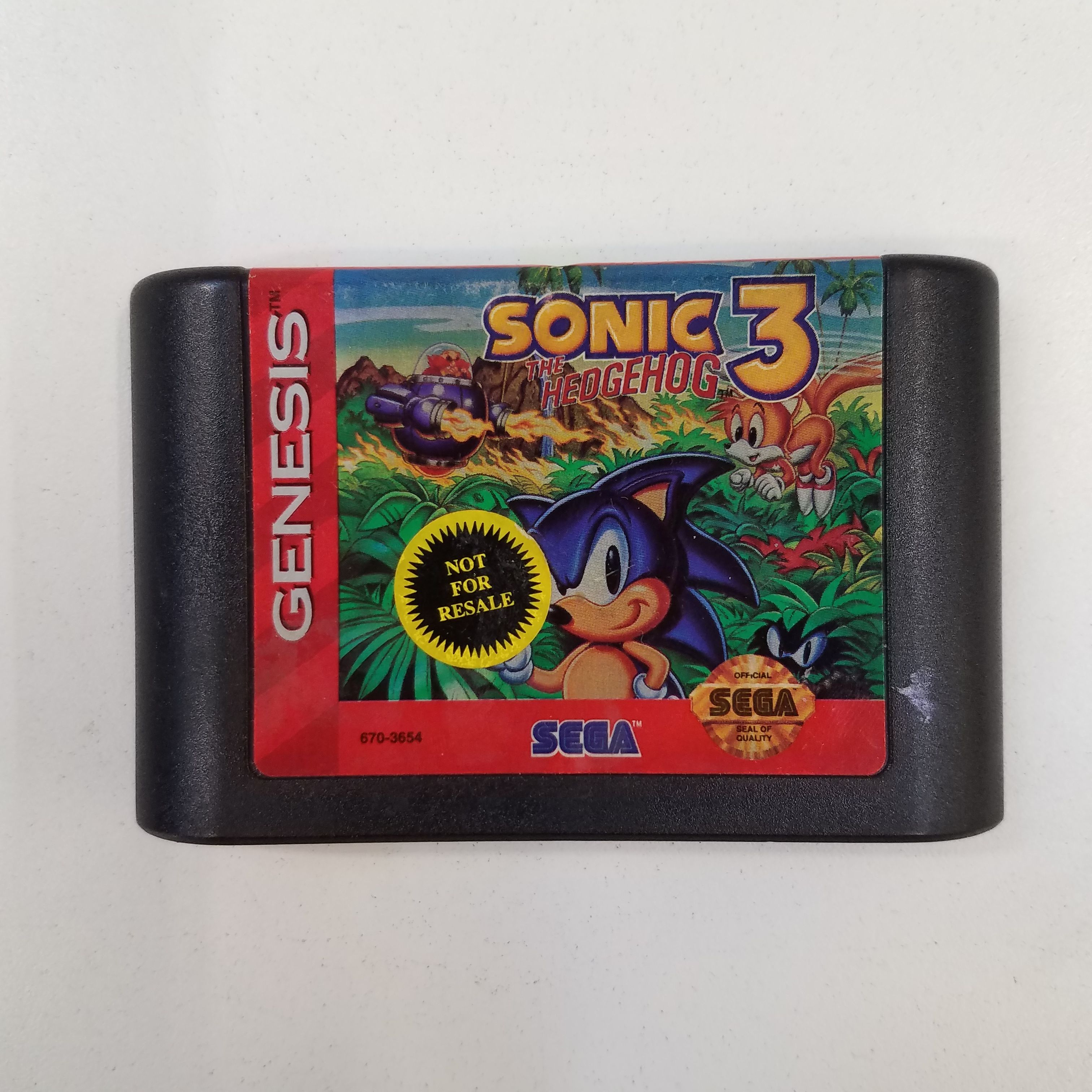 Buy the Sonic the Hedgehog 3 - Sega Genesis (Not for Resale ...