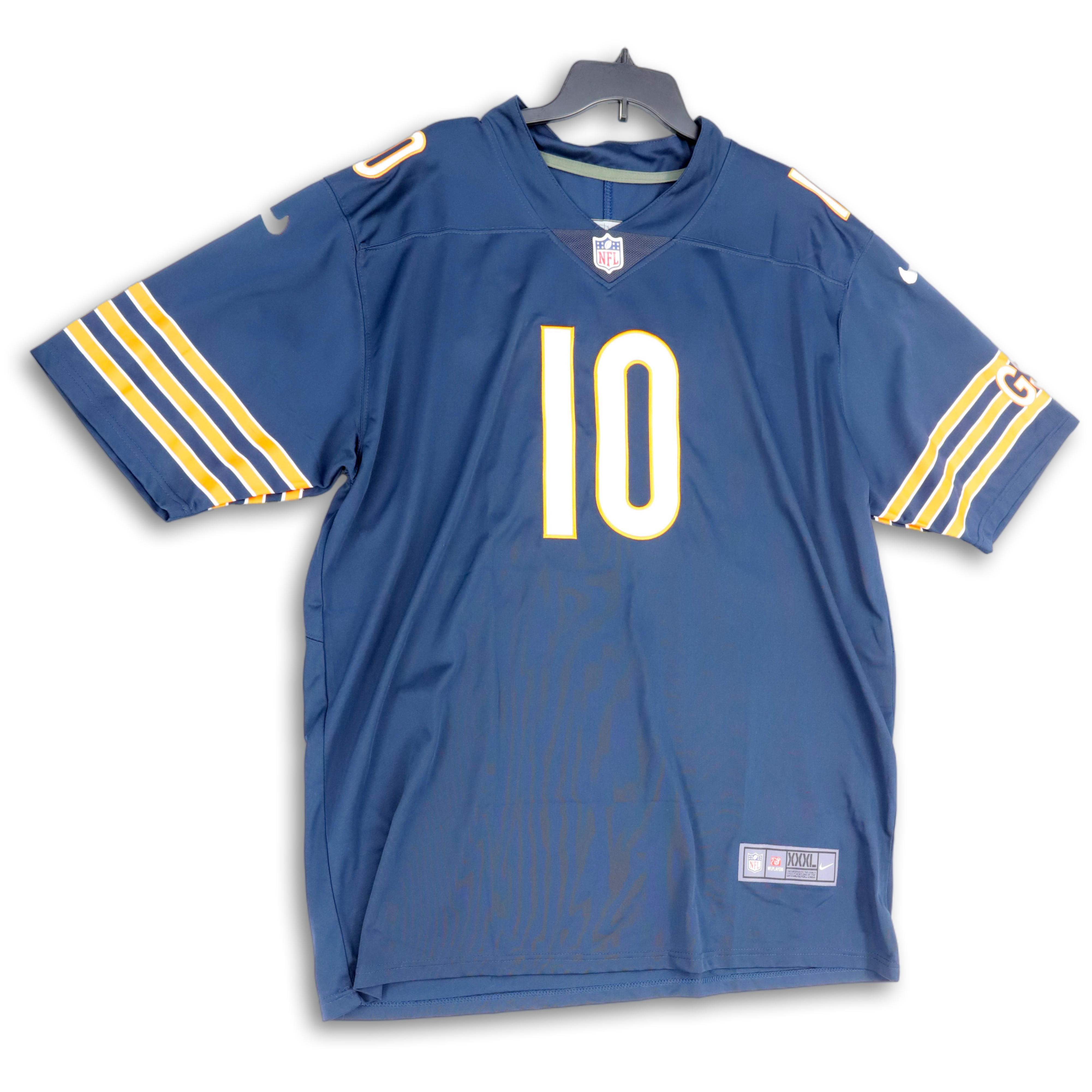 Limited Youth Mitchell Trubisky Royal Blue Jersey - #10 Football