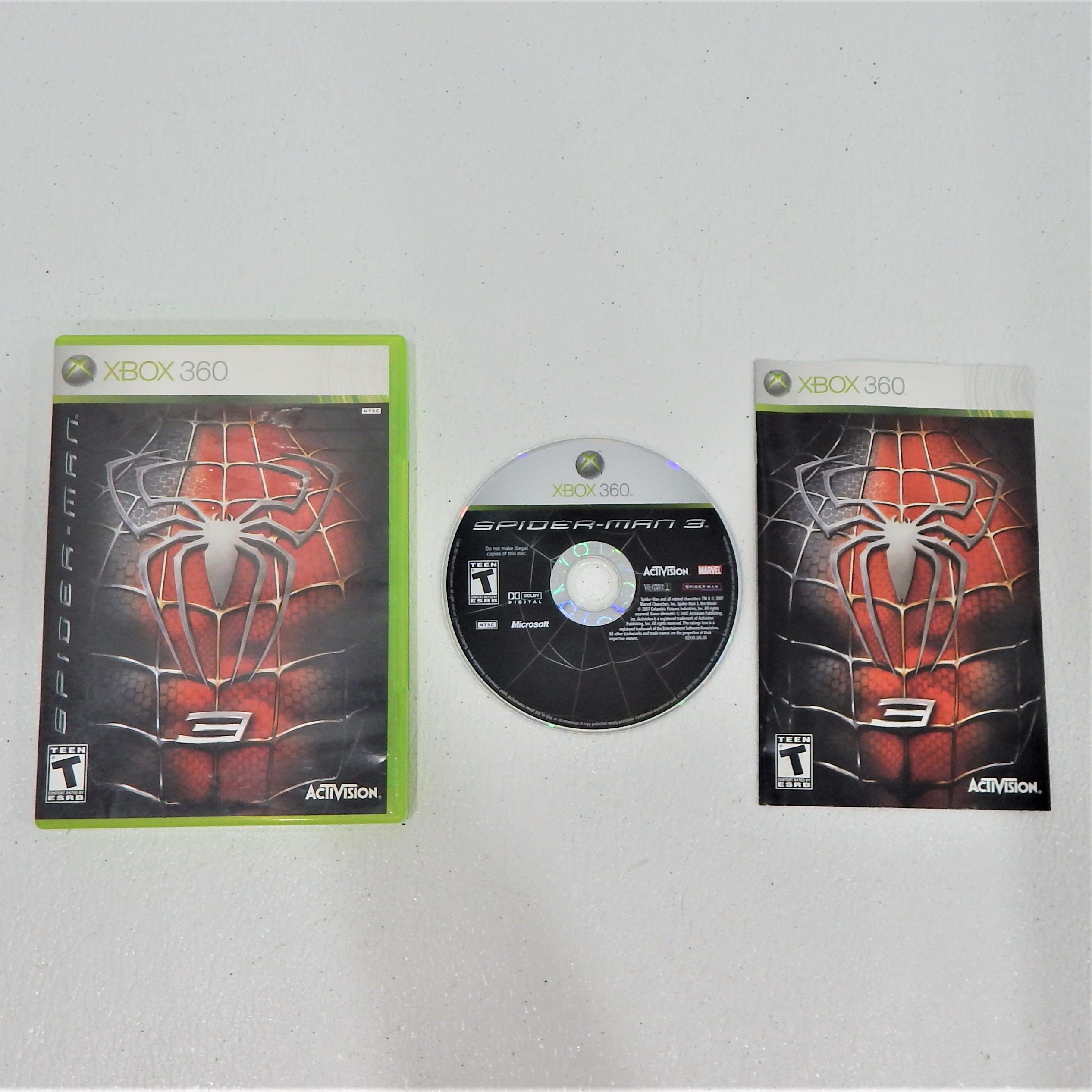 Buy The Spider Man 3 Xbox 360 Goodwillfinds 0495