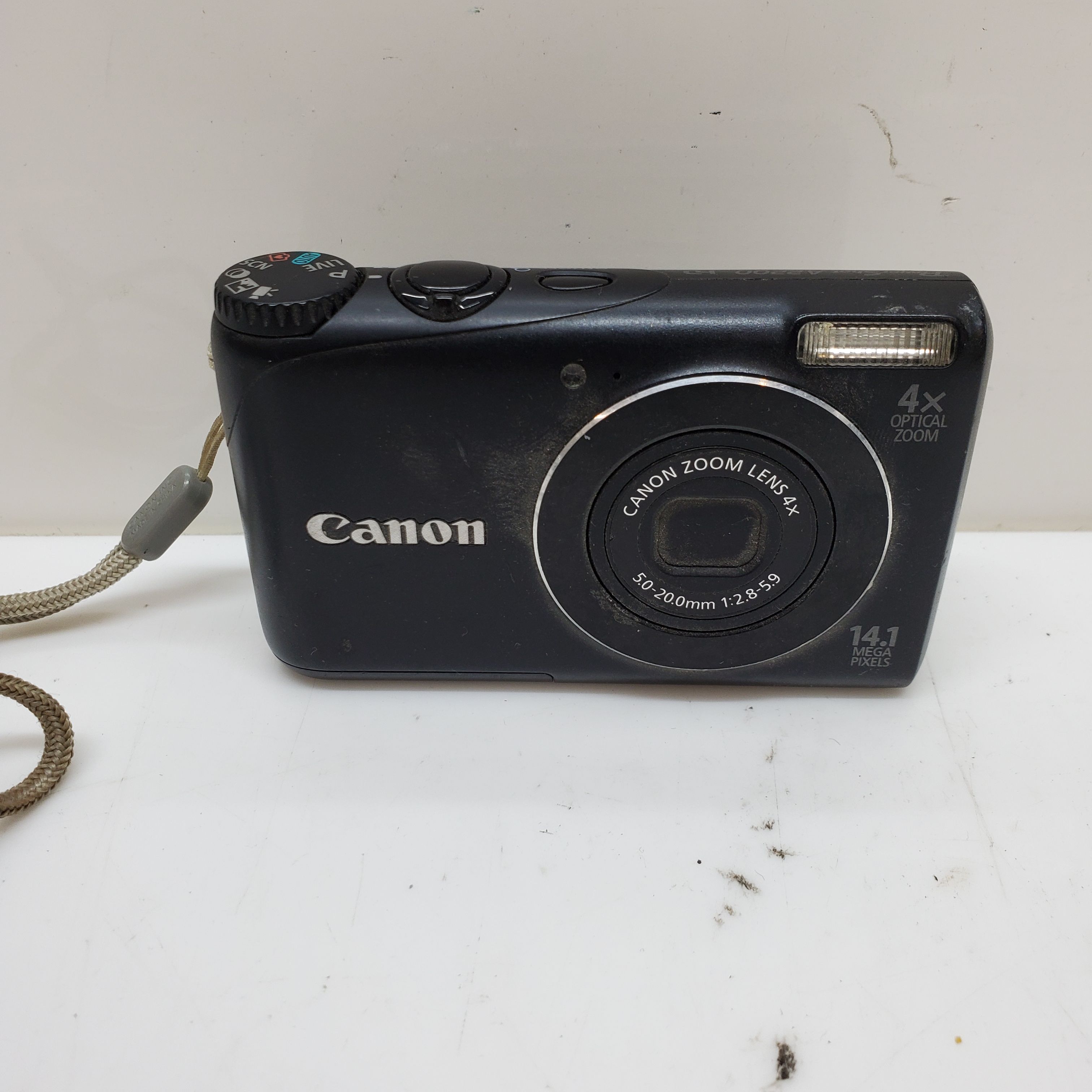 Canon PowerShot A2200 - Cámara Digital Compacta 14.1 MP - Negro