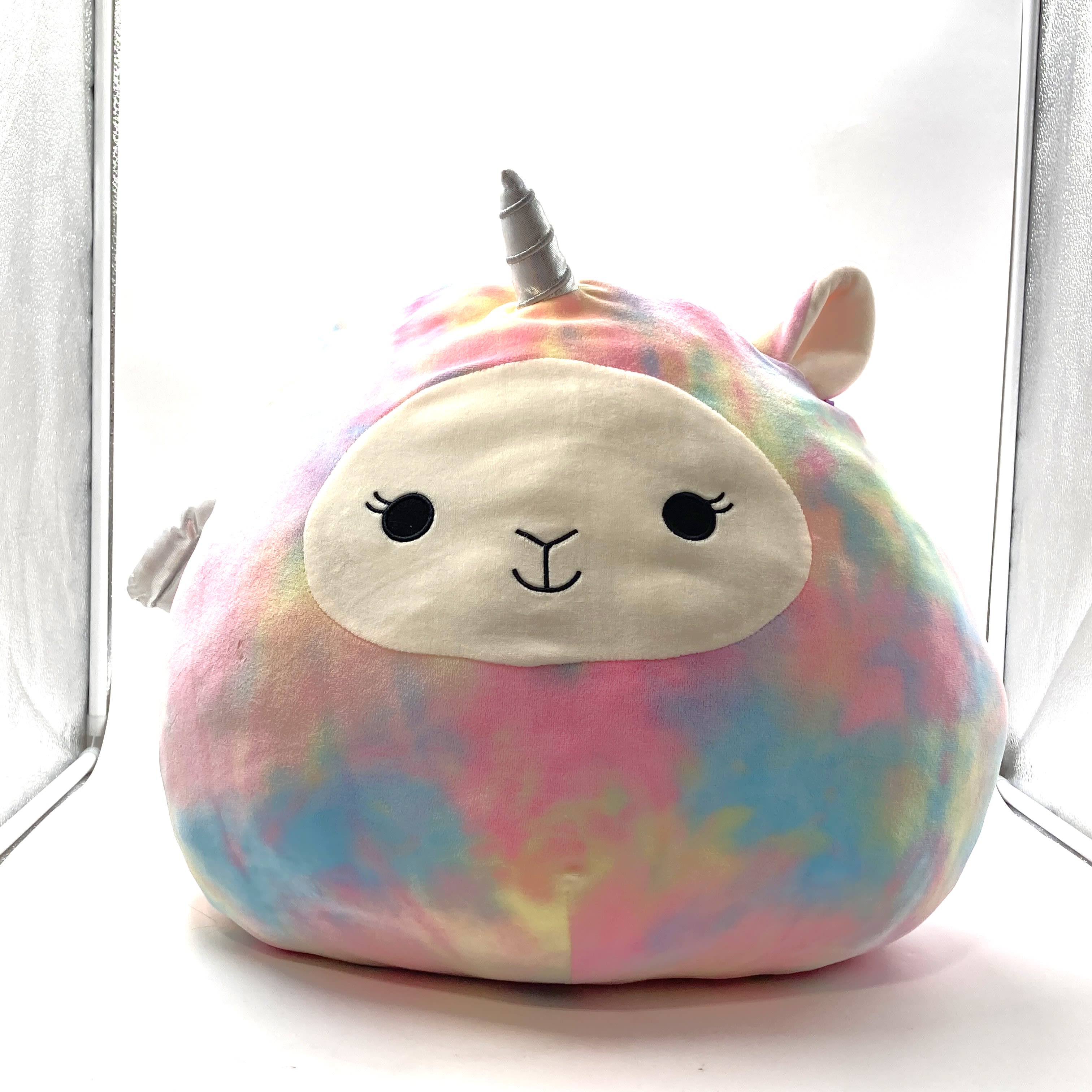 Buy the Squishmallow Lucy May Llamacorn Tie Dye Plush | GoodwillFinds