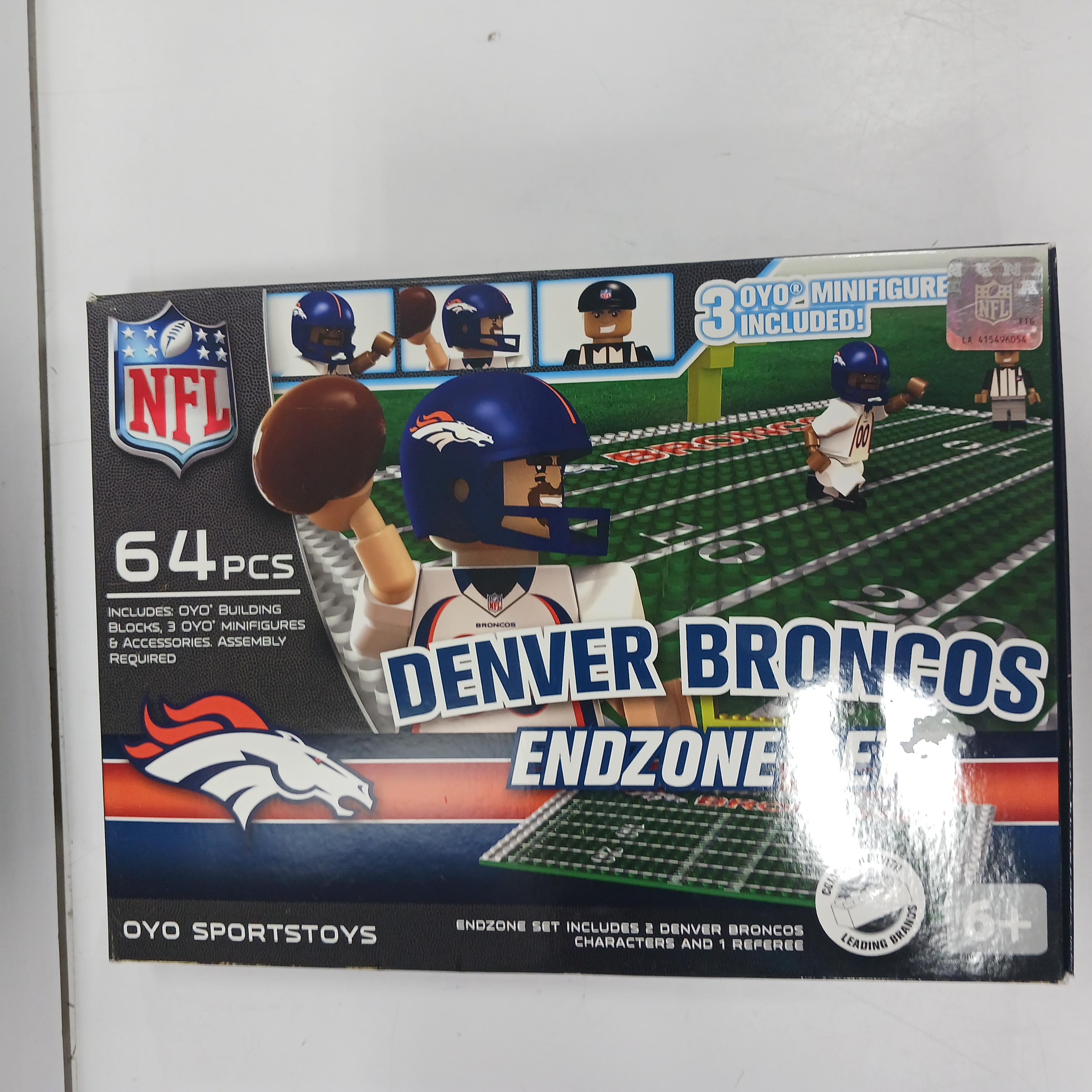 OYO Sports NFL Denver Broncos Endzone Set 