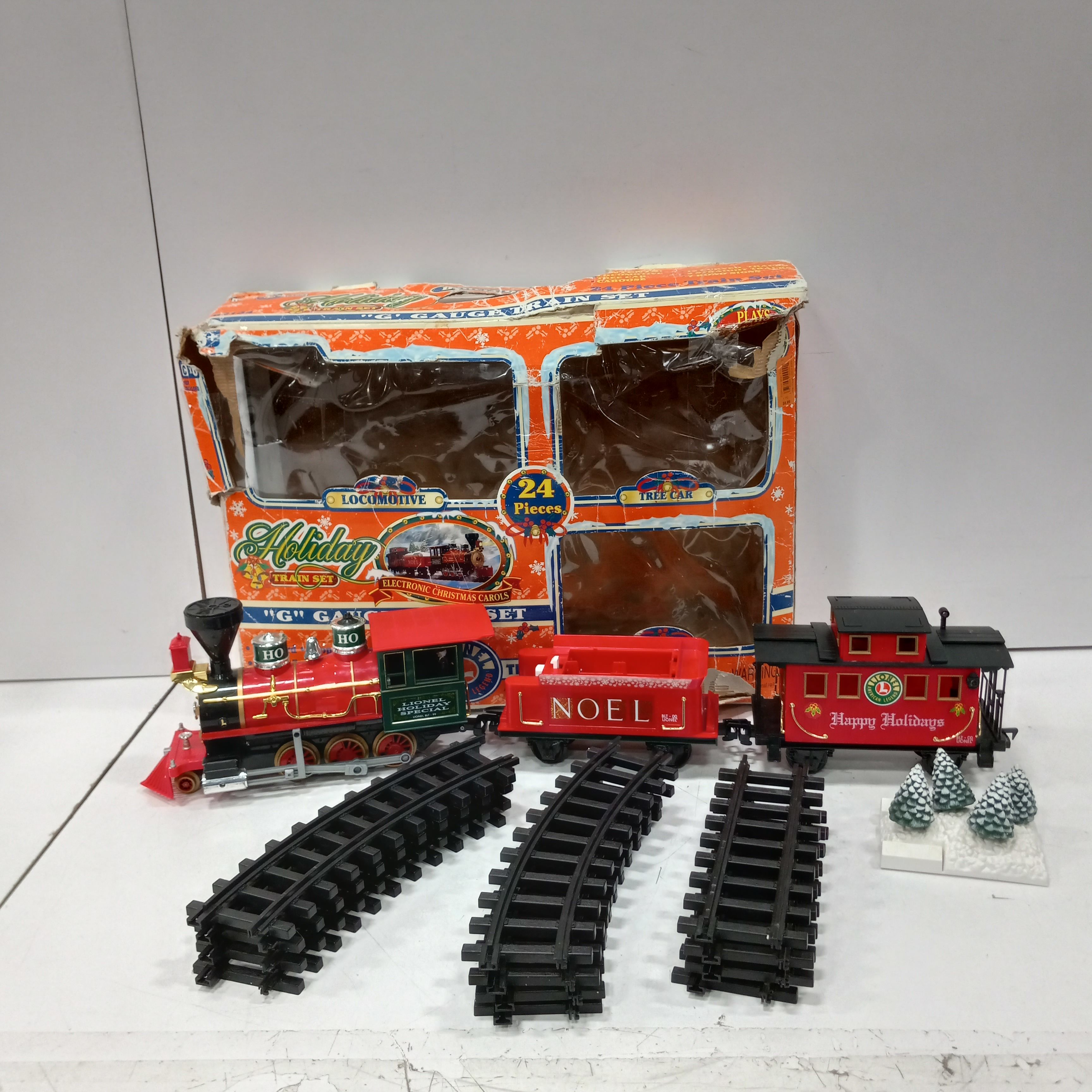 Lionel g scale sales christmas train set