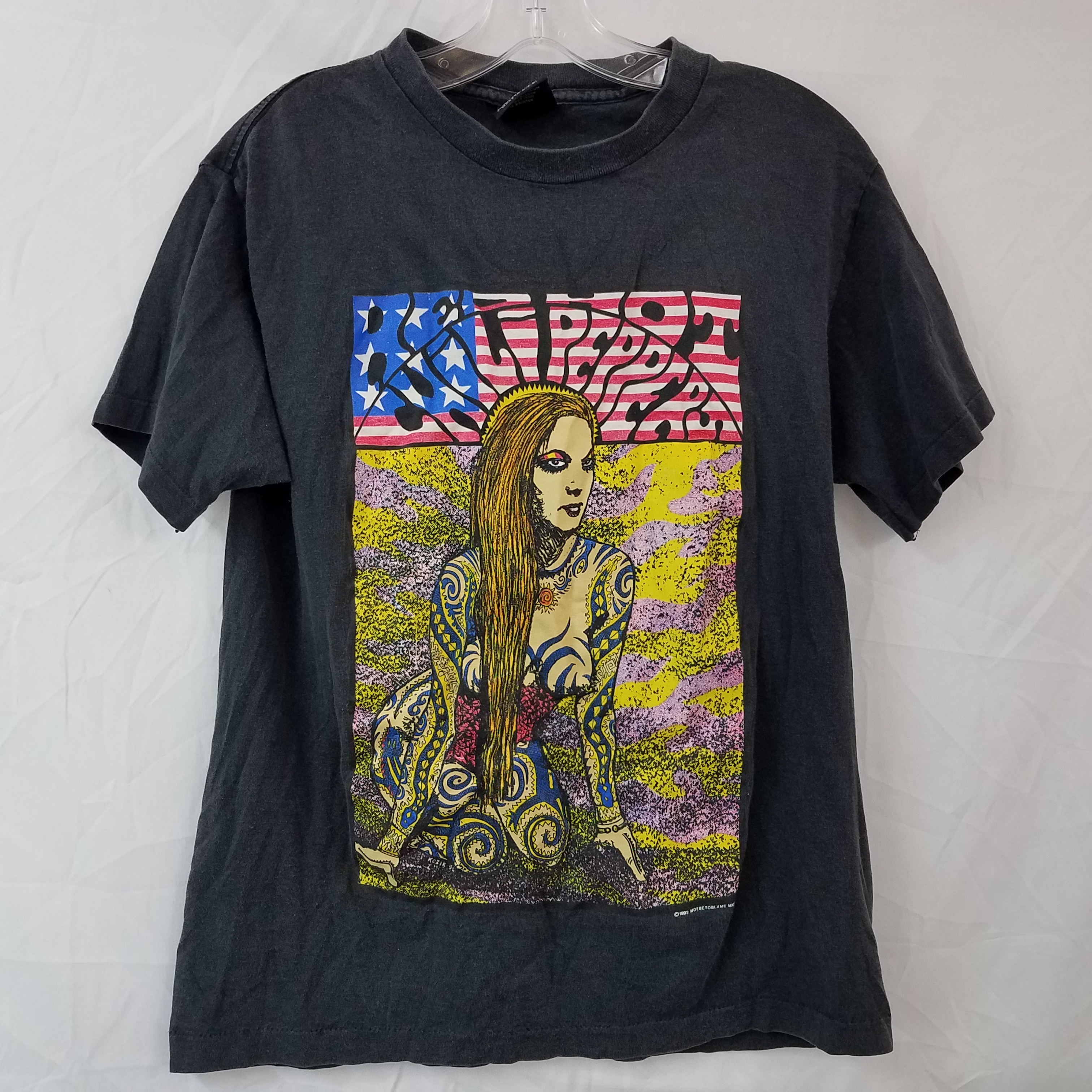 Buy Vintage 90's Red Hot Chili Peppers T Shirt Frank Kozik Tattooed Lady  Medium for USD 224.99 | GoodwillFinds