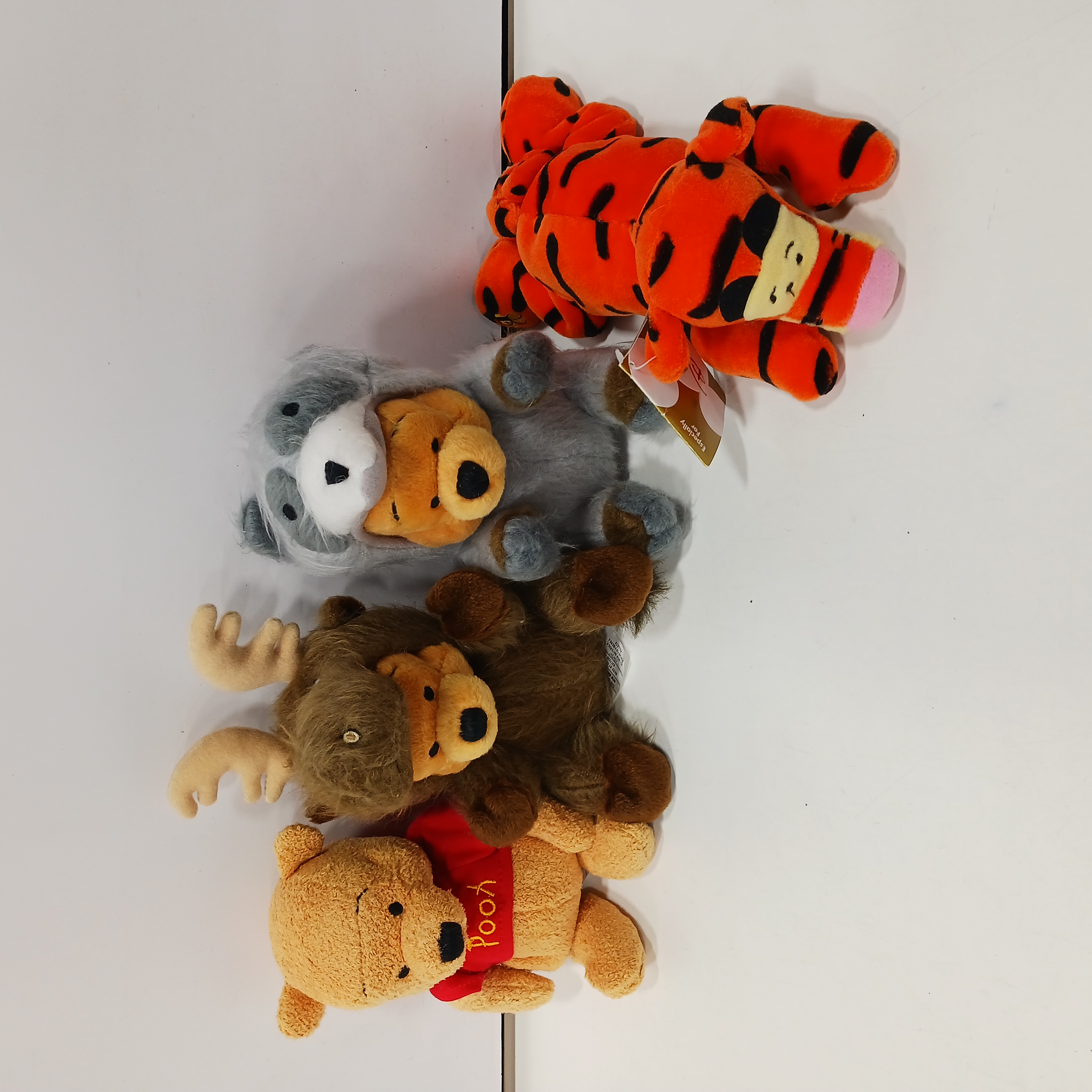 Buy the Disney Store Winnie The Pooh & Tigger Stuffed Animals 4pc Lot ...