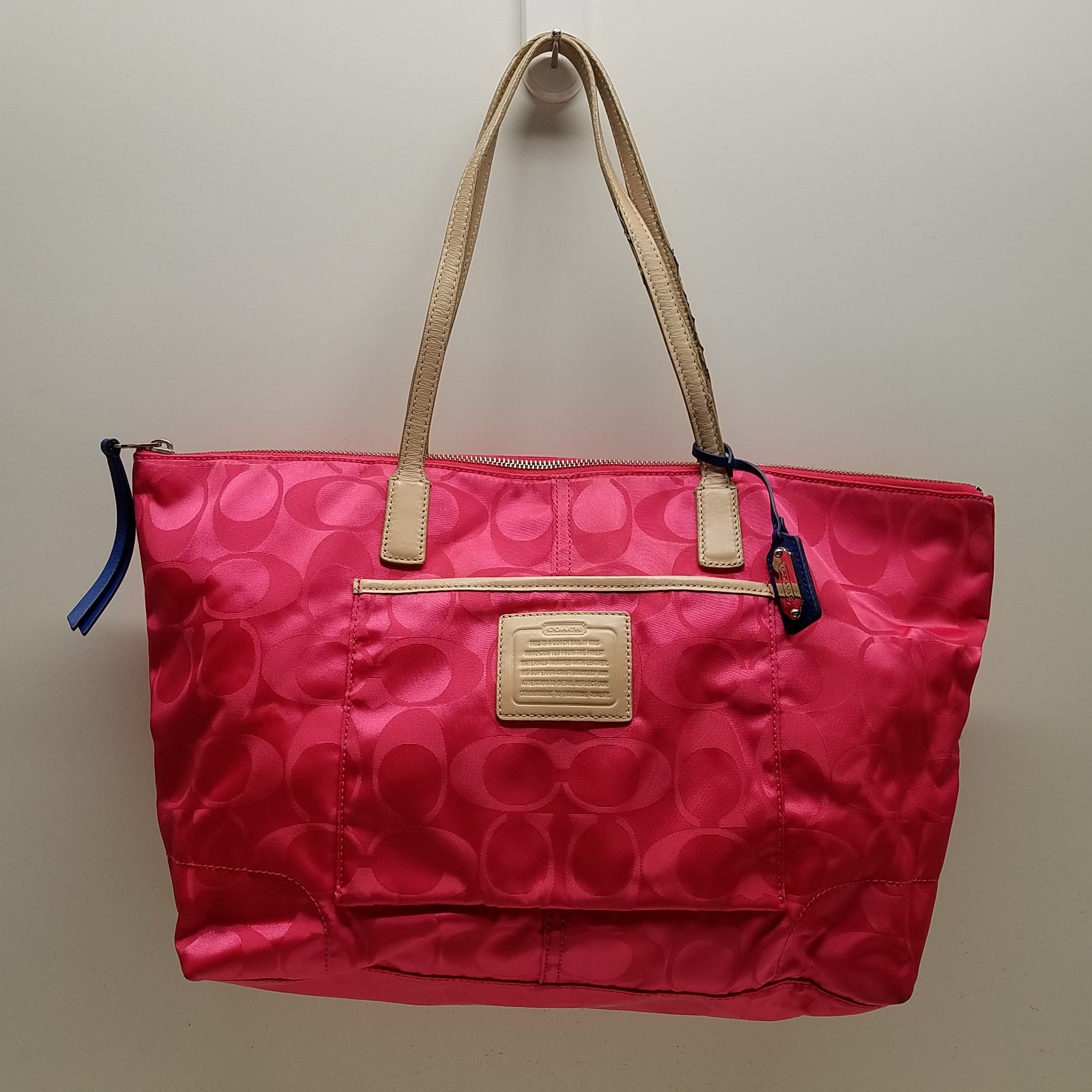 Coach weekender bag discount nylon