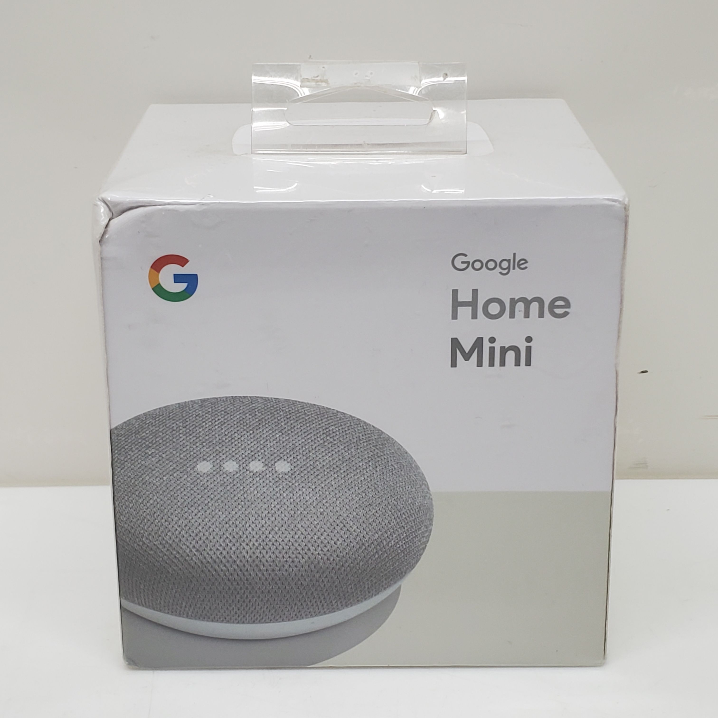 Buy Google Home Mini Chalk Color SEALED for USD 24.99 | GoodwillFinds