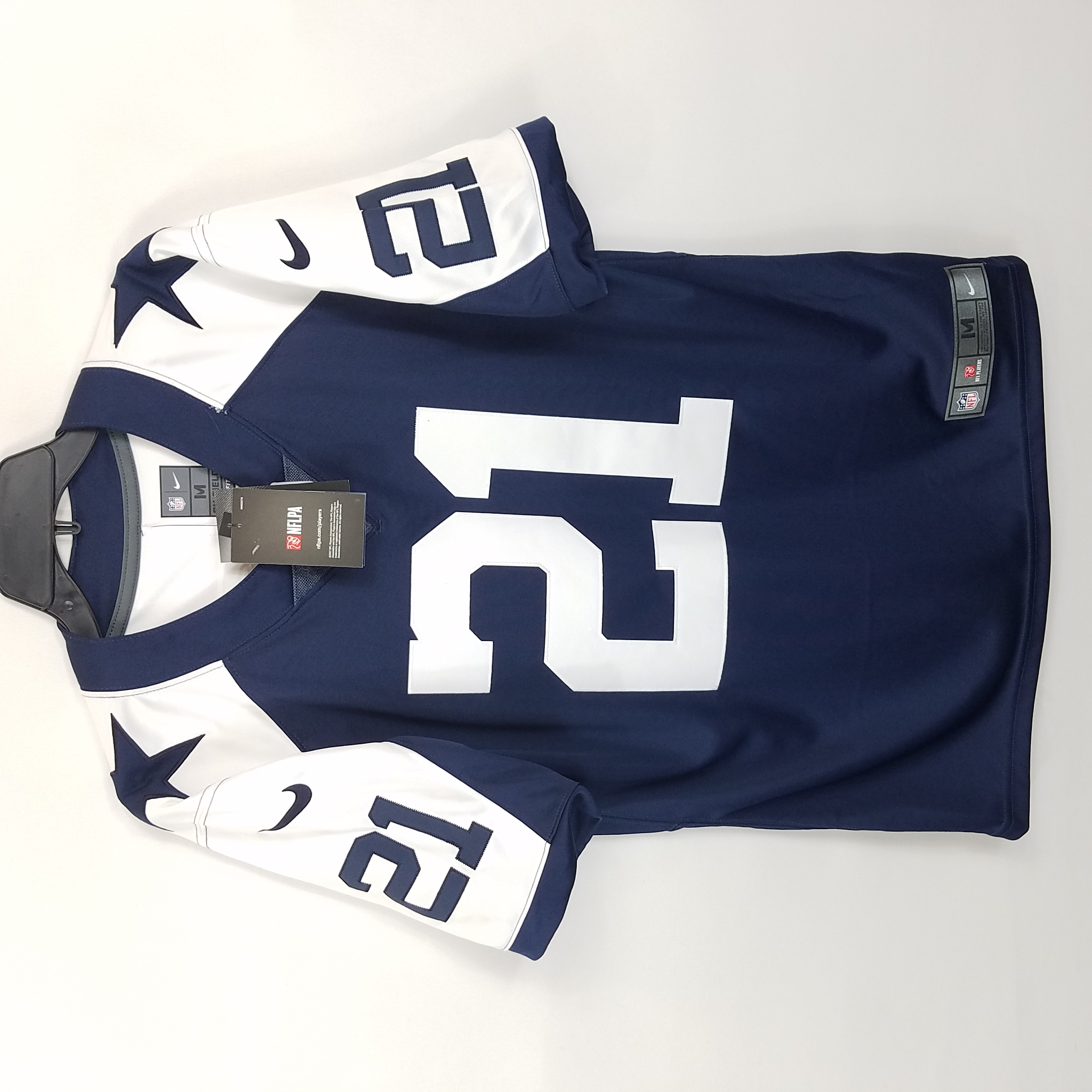 Dallas Cowboys Merchandis Ezekiel Elliott Women's Nike Game Jersey TB / M