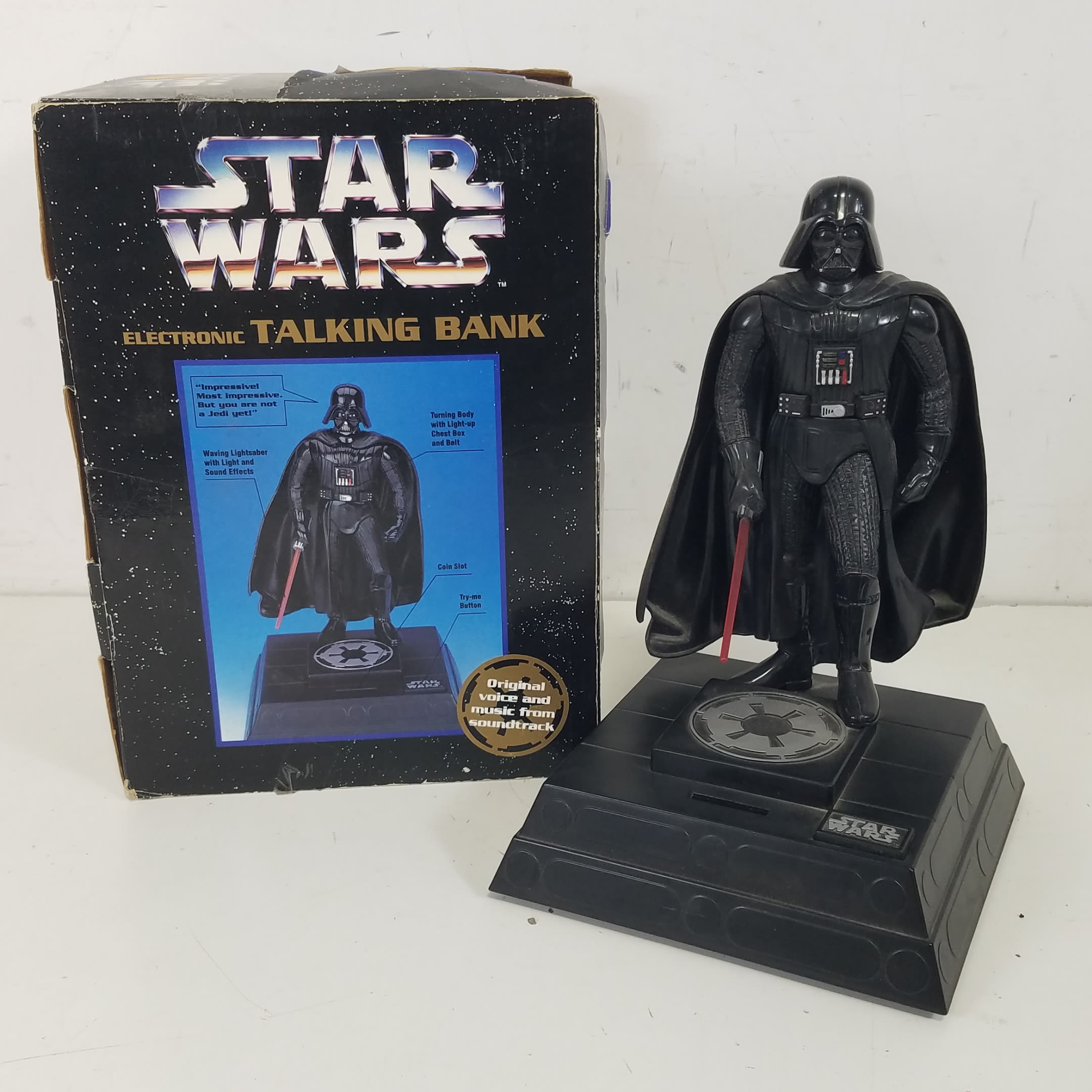 Buy Star Wars Darth Vader Vintage Electronic Talking Bank 1996 for USD 11.27 GoodwillFinds