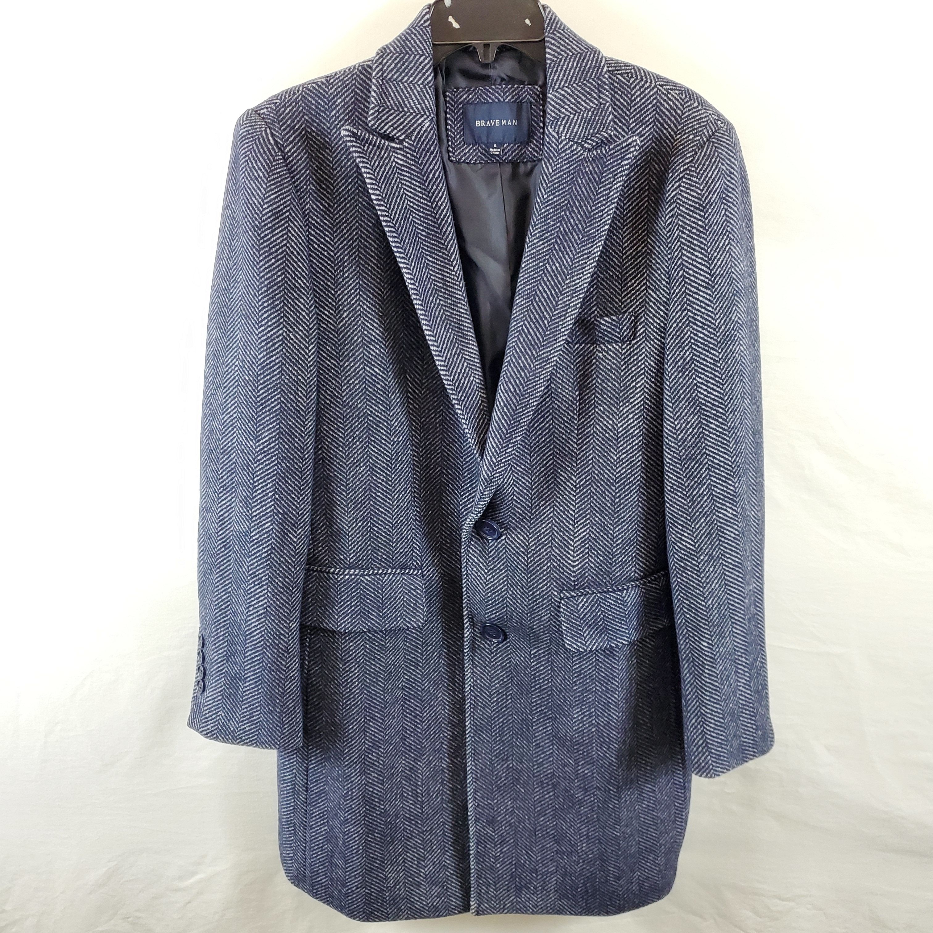 Braveman wool outlet coat