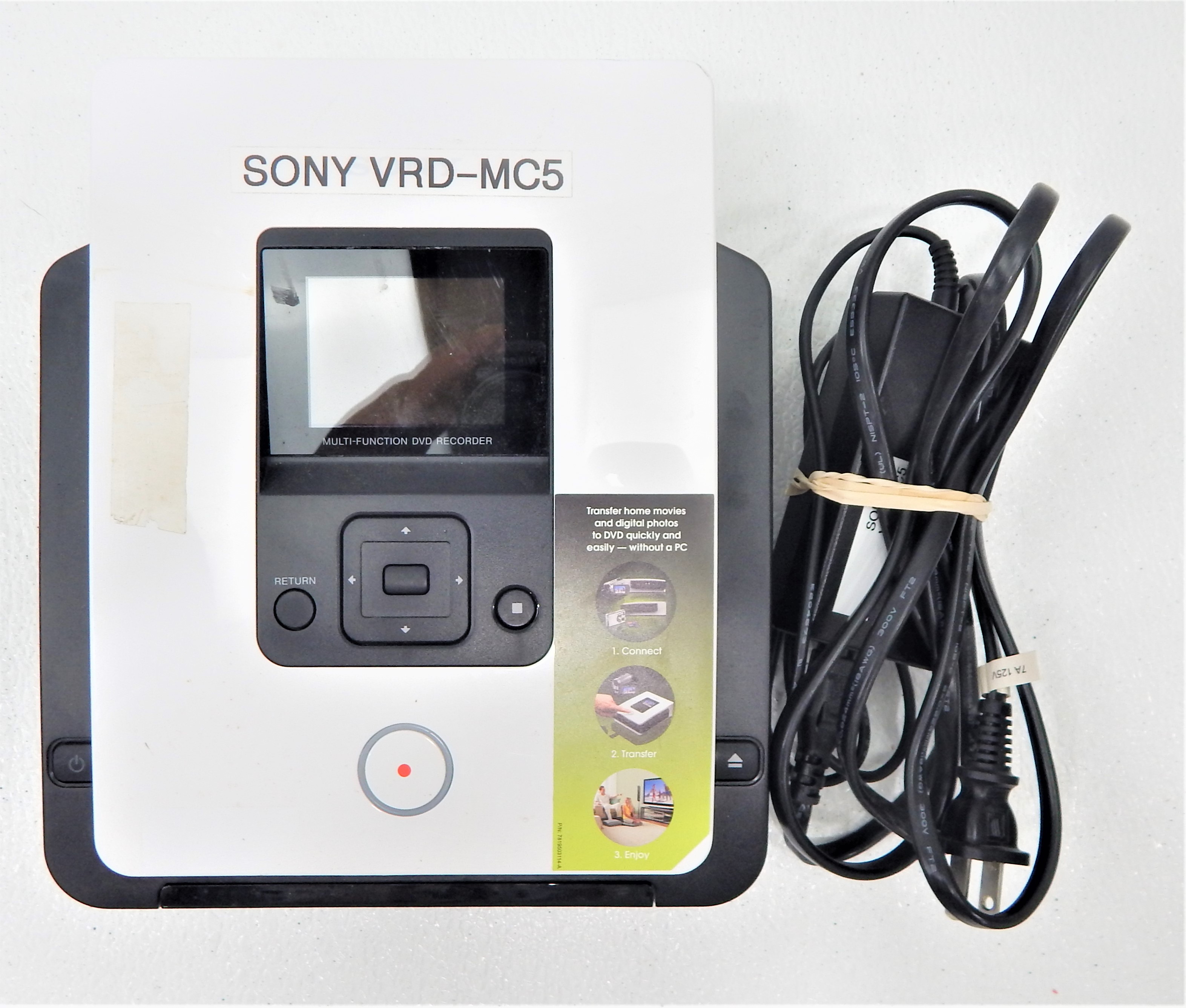 Buy Sony VRD-MC5 Multi Function DVD Recorder Digital Transfer w/ Power  Supply for USD 39.99 | GoodwillFinds