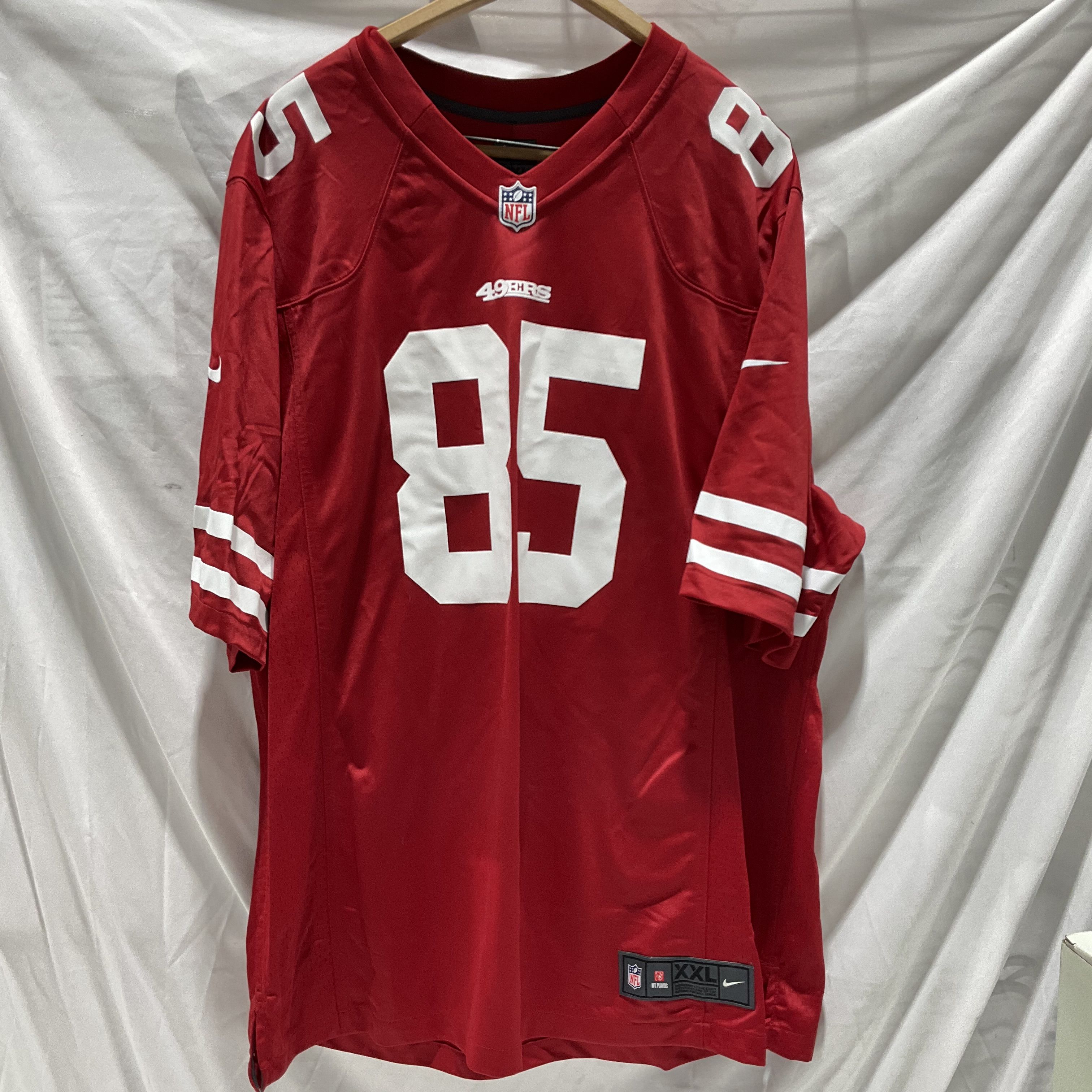 Buy the 49ers Jersey #85 Kittle Sz XXL