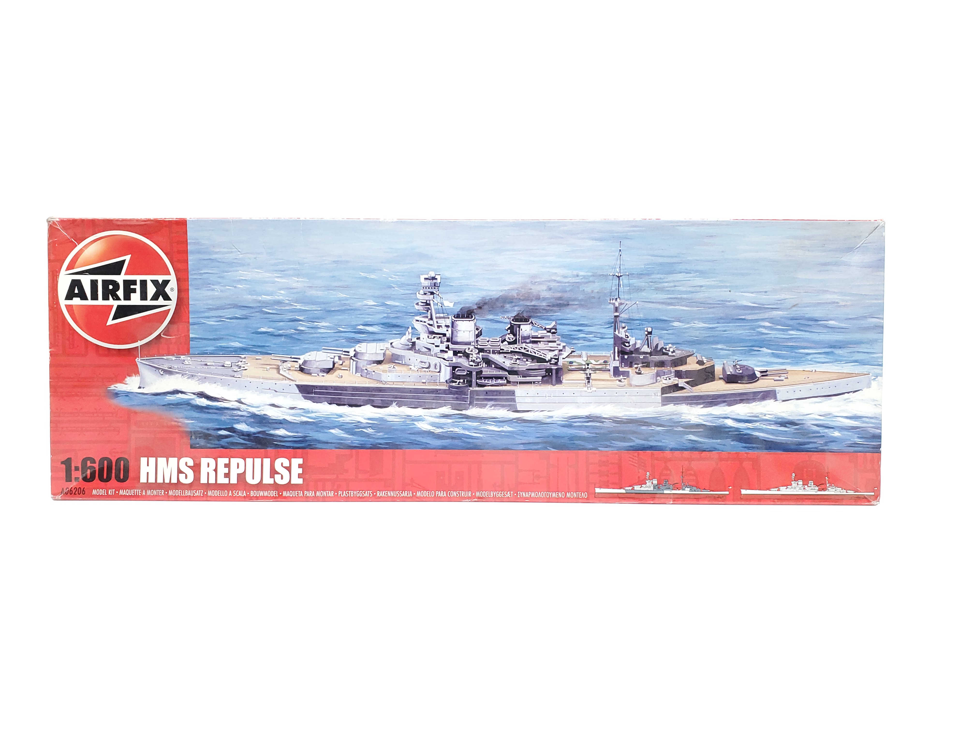 Buy the Airfix A06206 HMS Repulse Model Building Kit 1:600 Scale ...