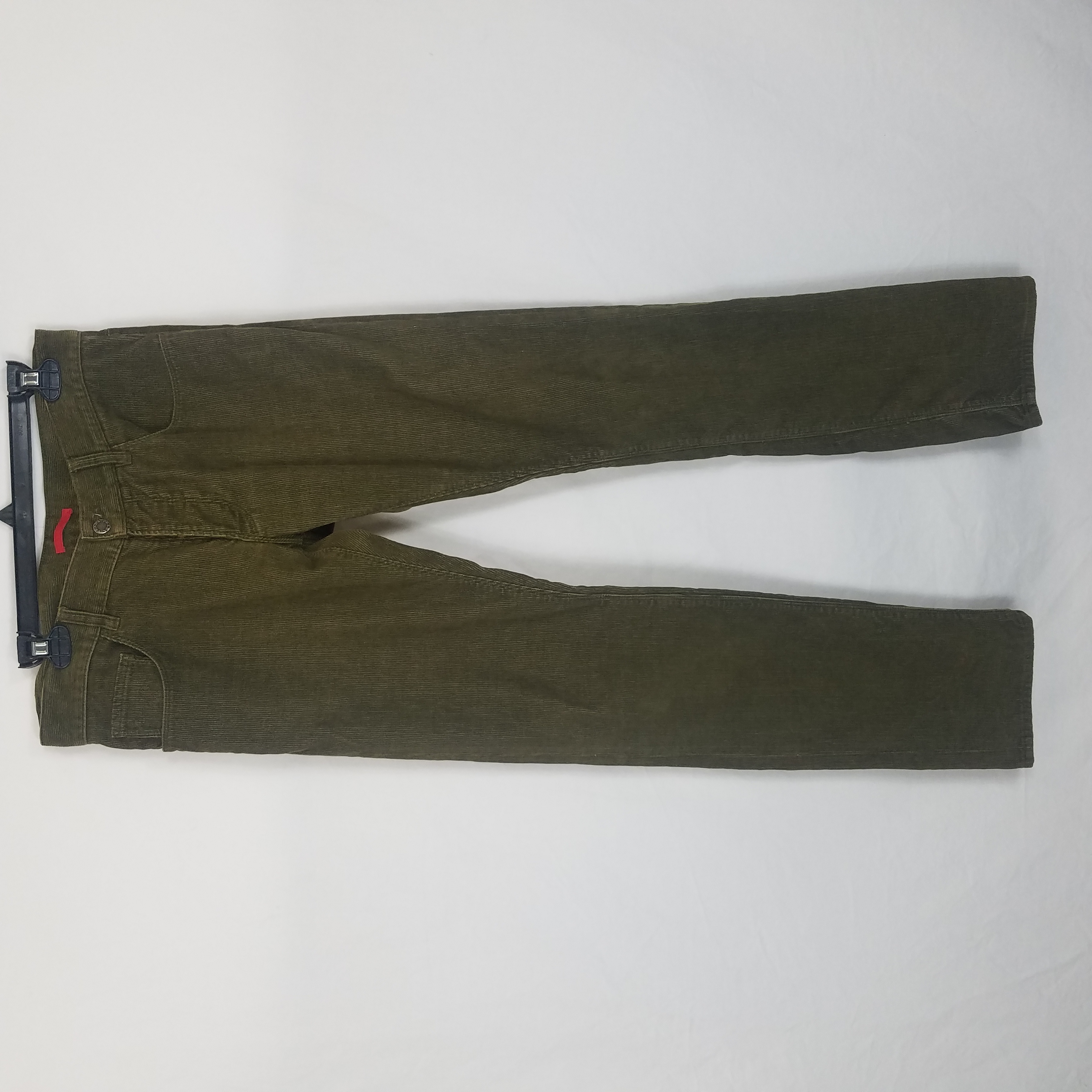 Buy the Prada Women Green Corduroy Pants 31 | GoodwillFinds