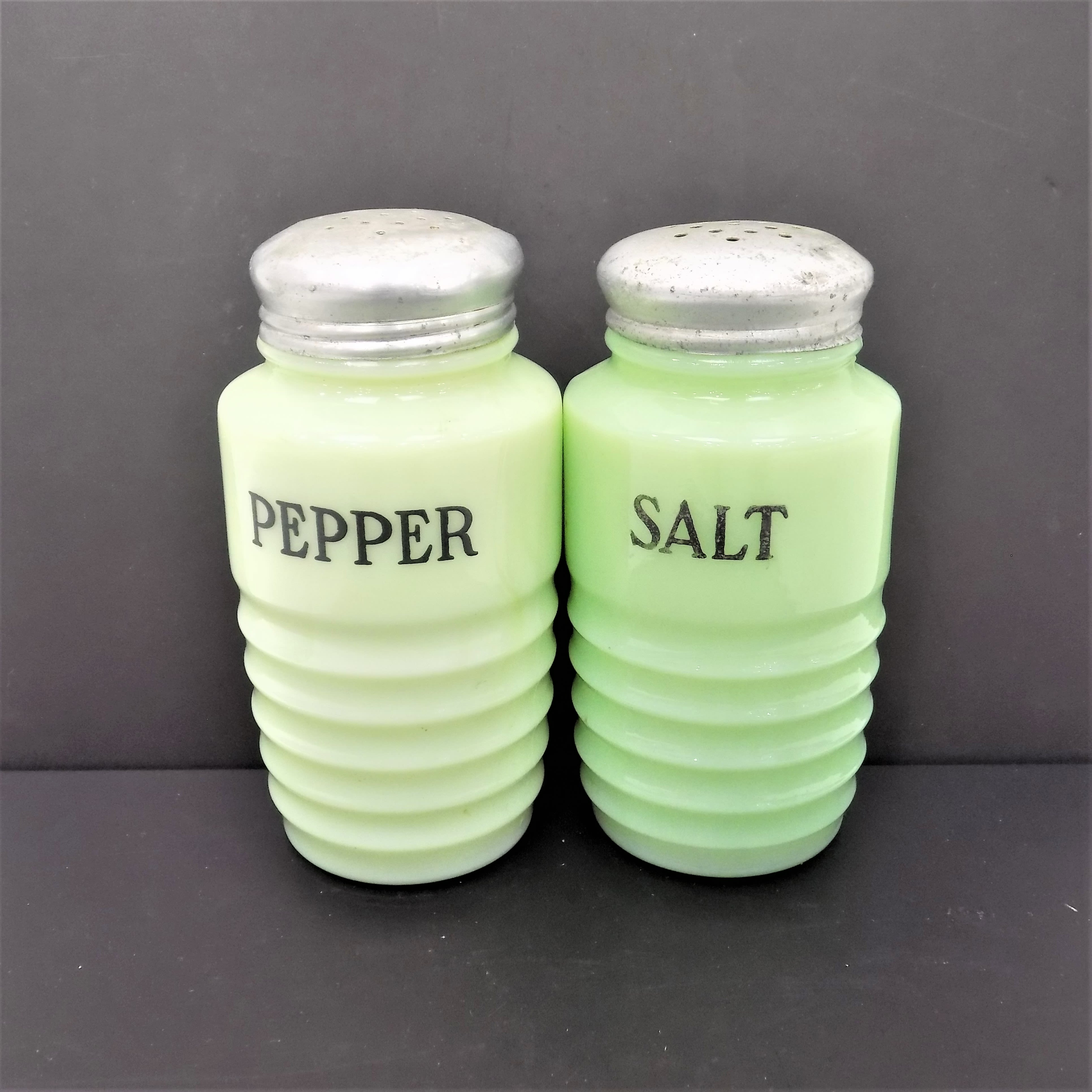 Jadeite Salt & Pepper Shakers - The General Store Tallulah Falls