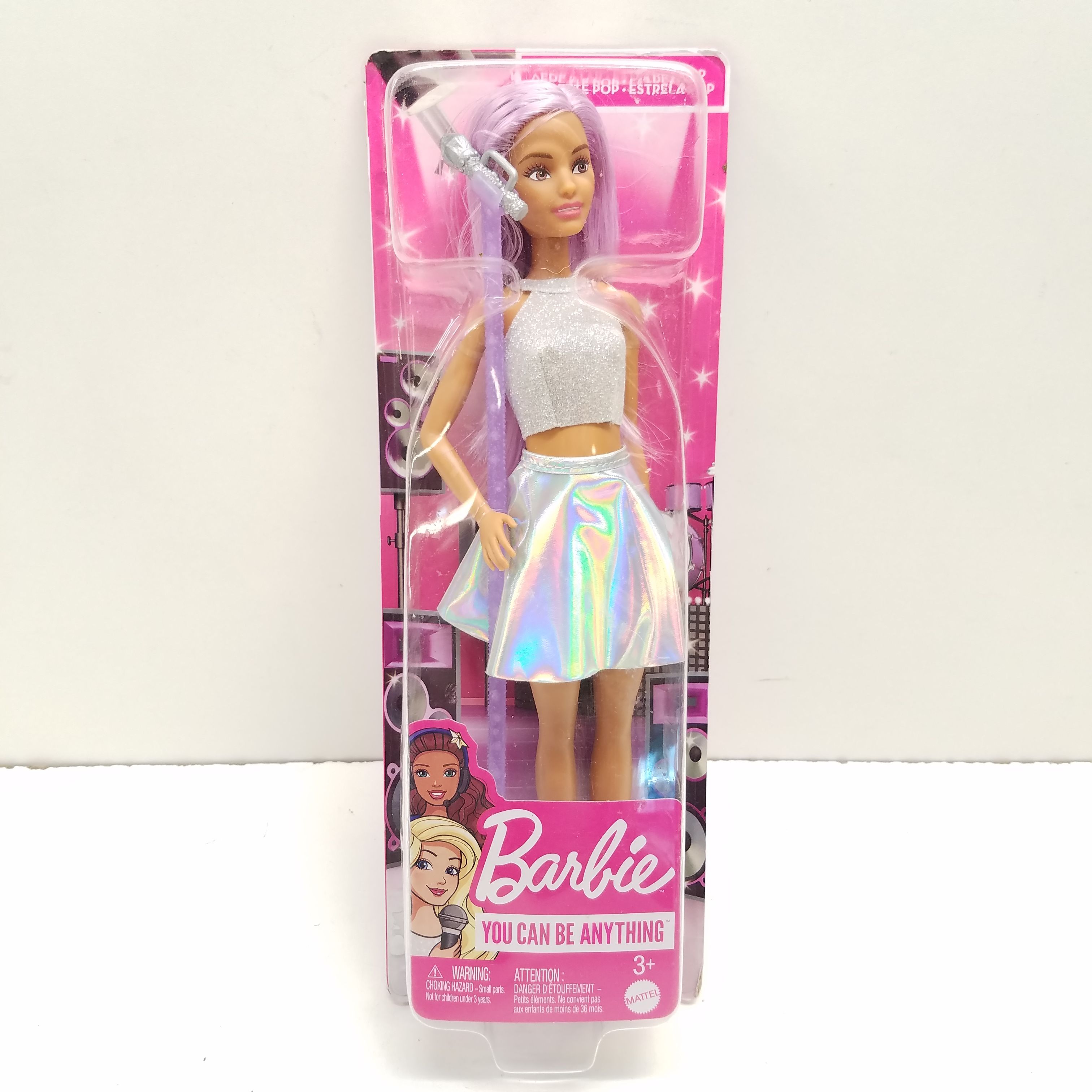 Buy the Barbie Pop Star Singer You Can Be Anything Doll FXN98 Mattel ...