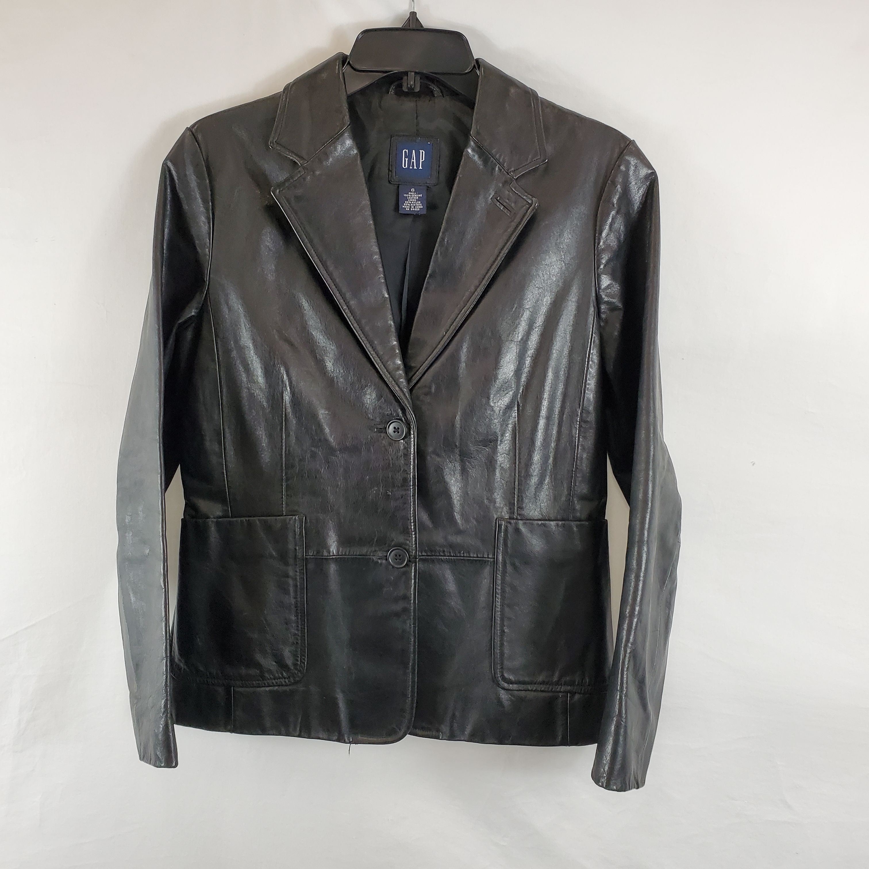 Is this vintage gap leather jacket genuine? And is there a way to