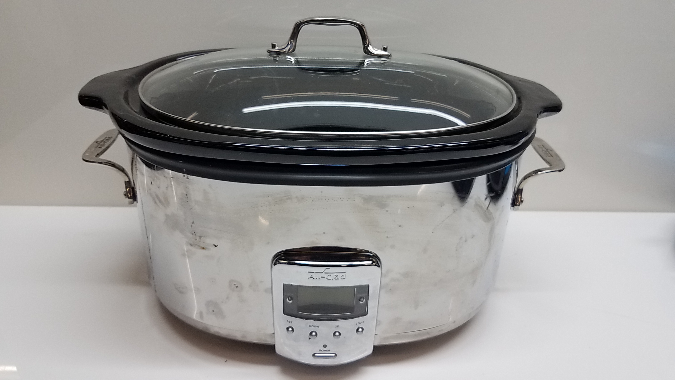 Buy the AllClad Slow Cooker SERIE SC01 GoodwillFinds