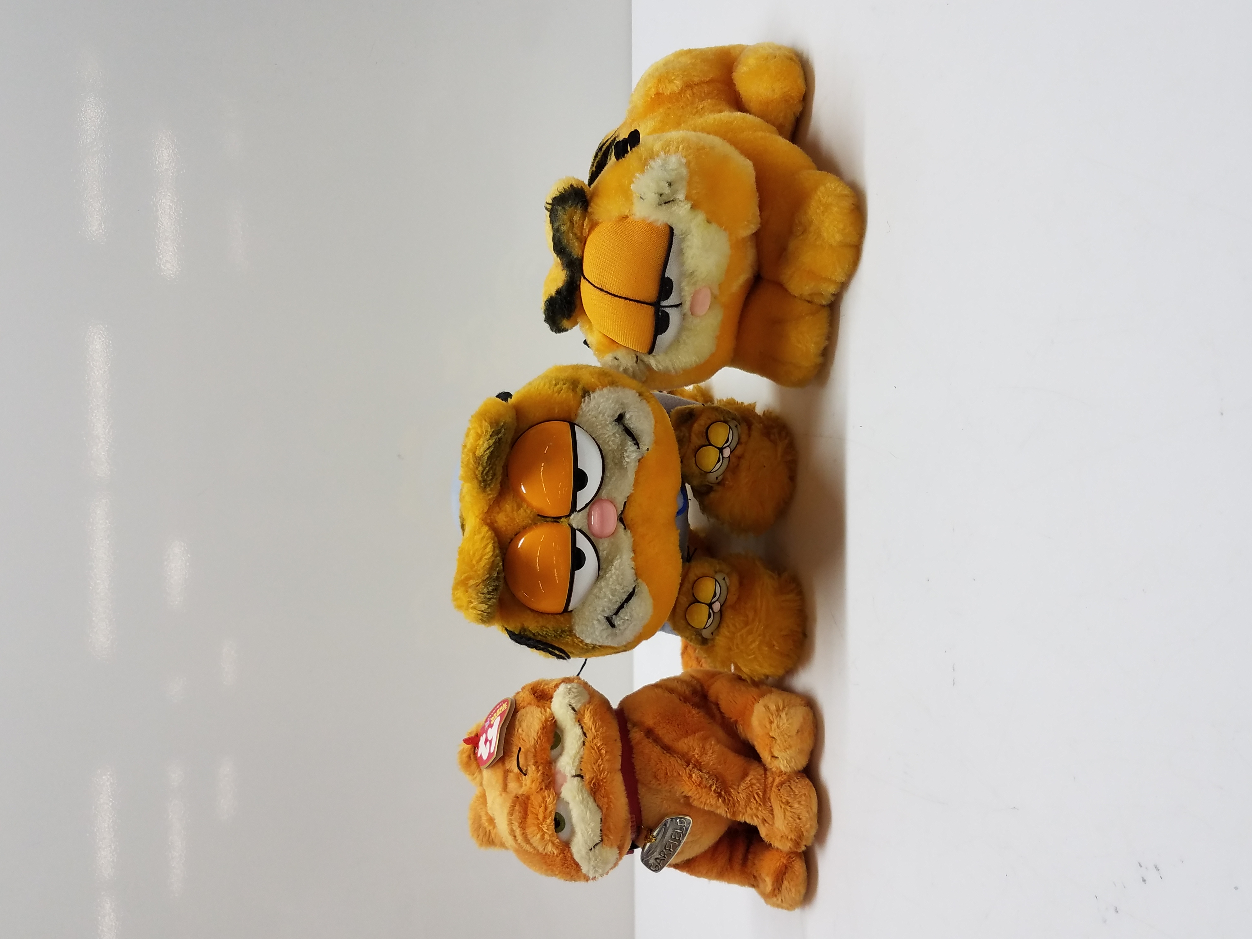 Buy the x3 Lot Garfield the Cat Plush Toys | GoodwillFinds