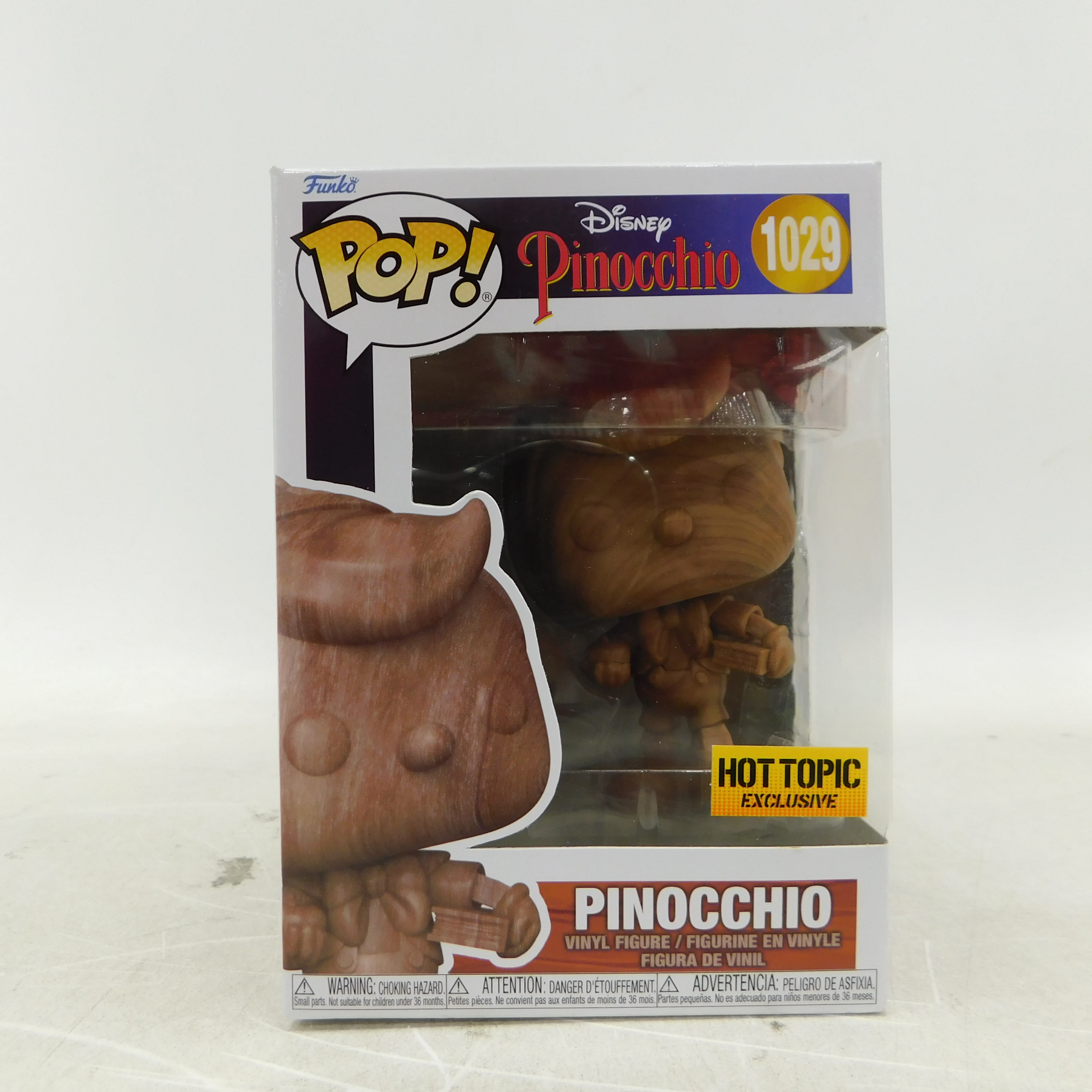 Buy the Funko Pop! Disney Pinocchio #1029 Wooden Hot Topic