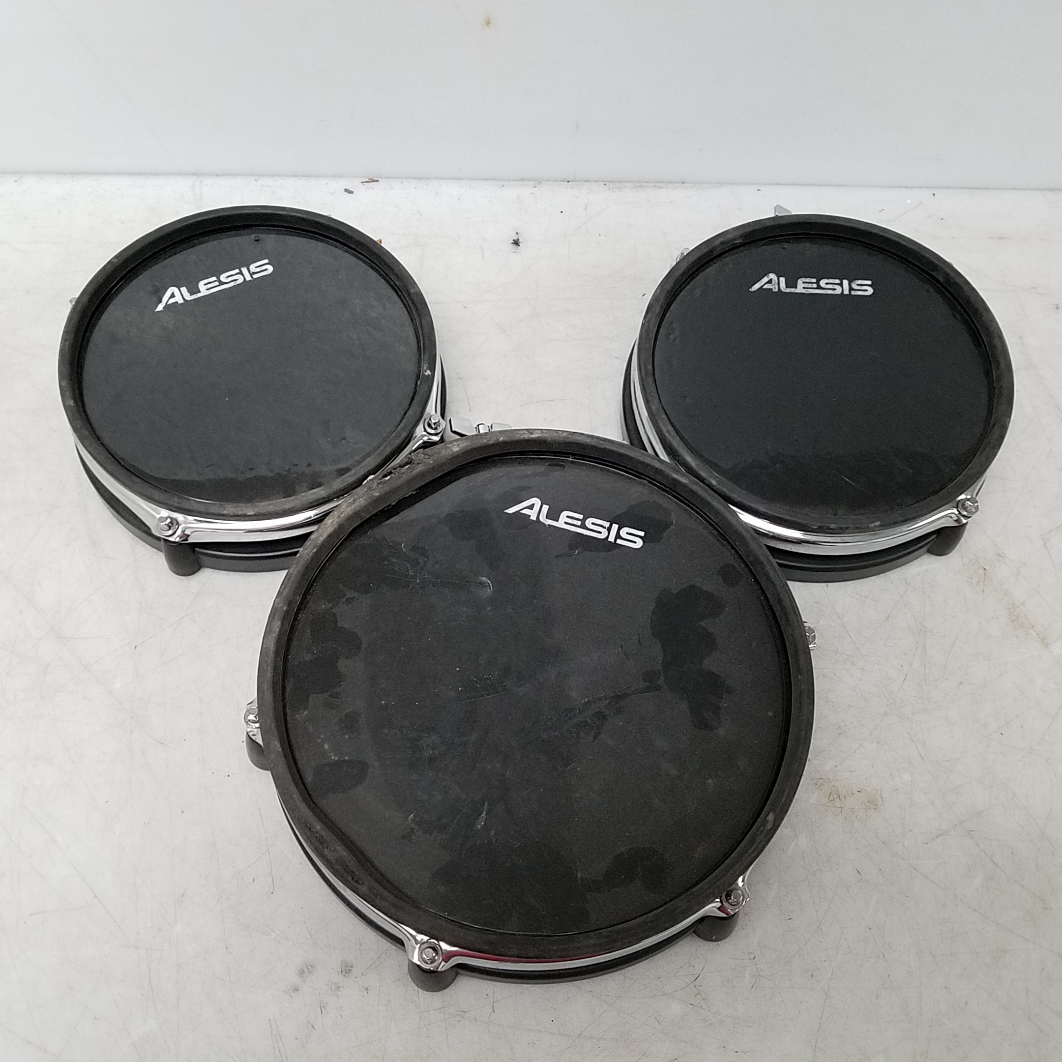 Buy the Alesis 2x 8 In Drum Pad & 1x 10 In. Drum Pad (Untested