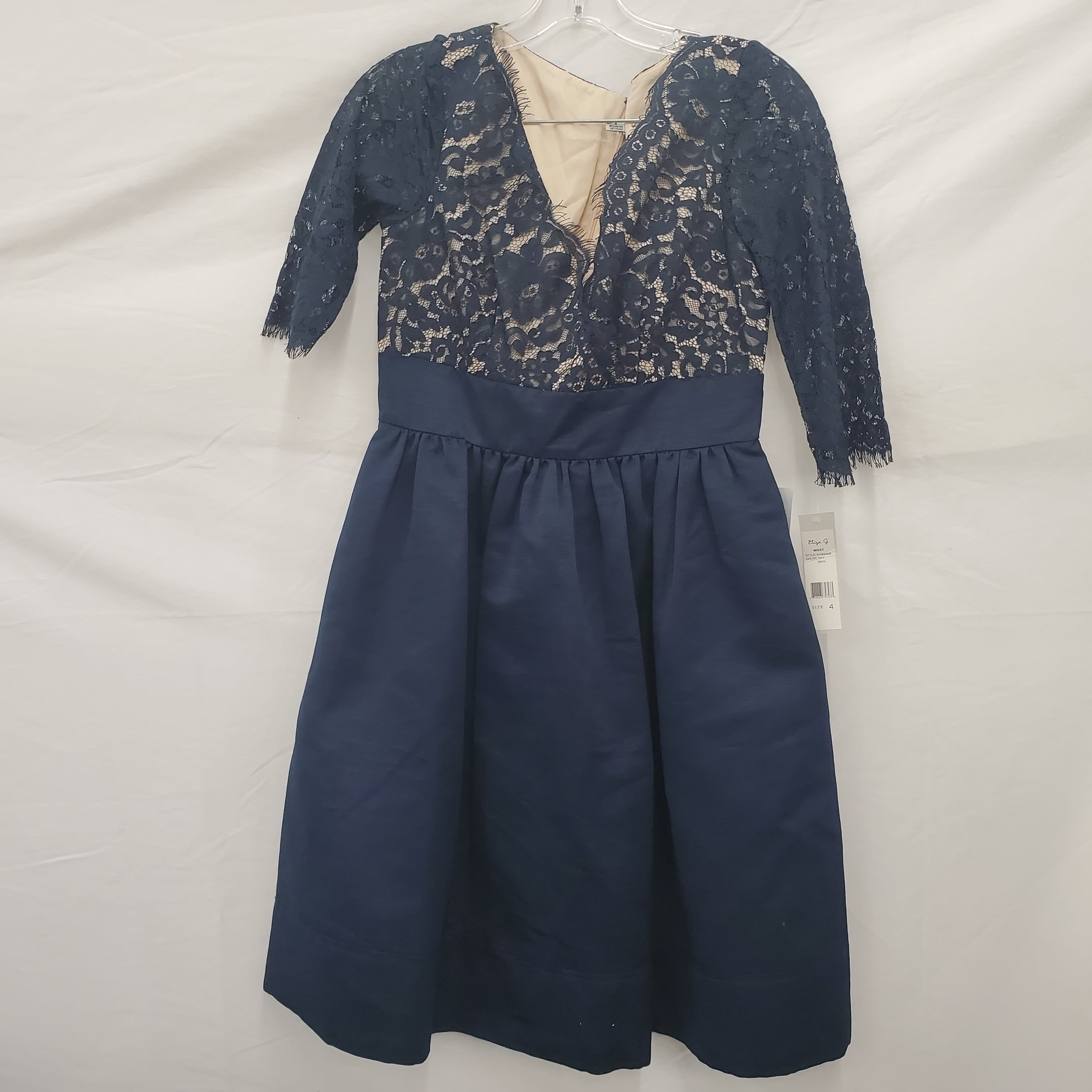 Eliza j 2024 navy dress