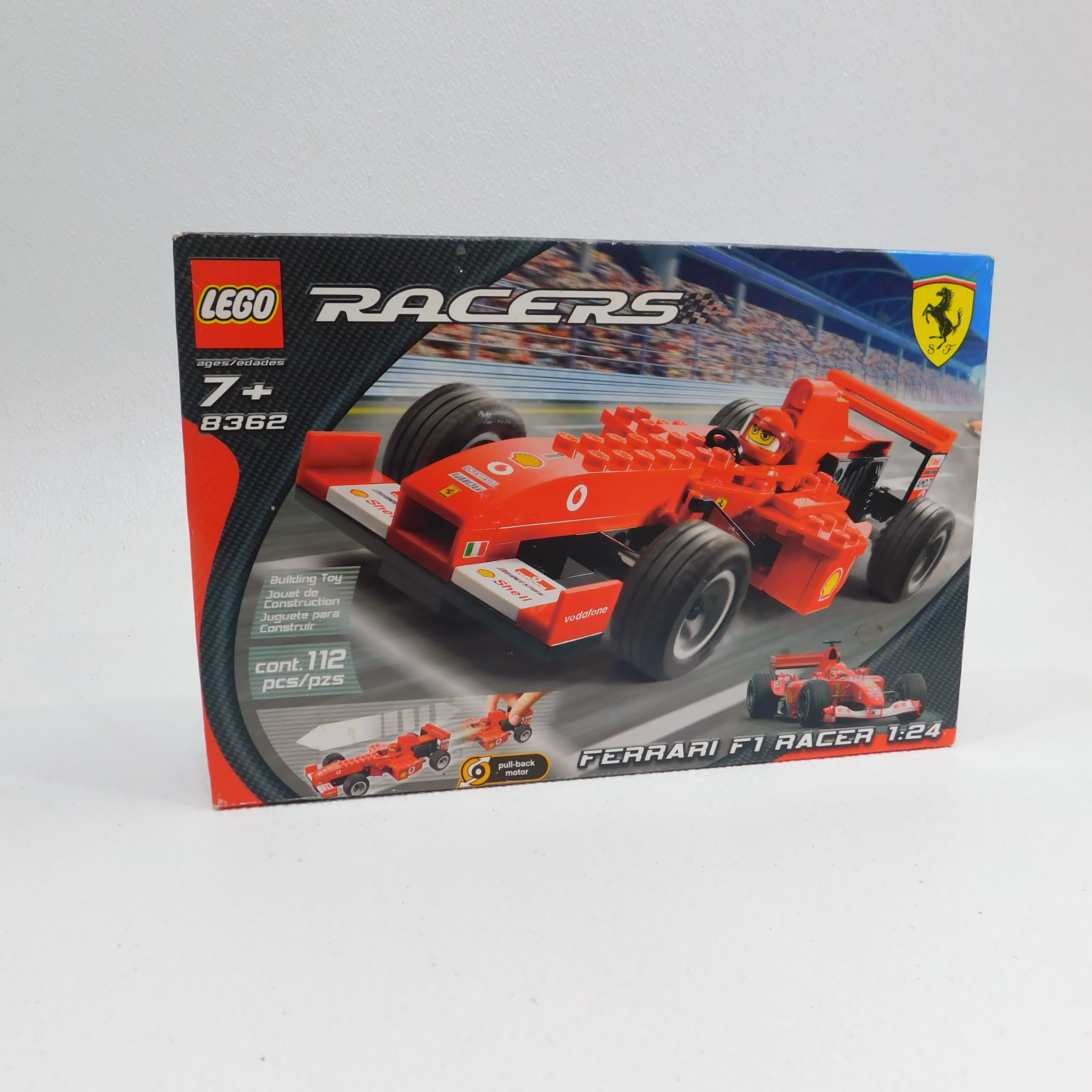 Buy the LEGO VNTG Racer 8362 Ferrari F1 Racer IOB Sealed Contents