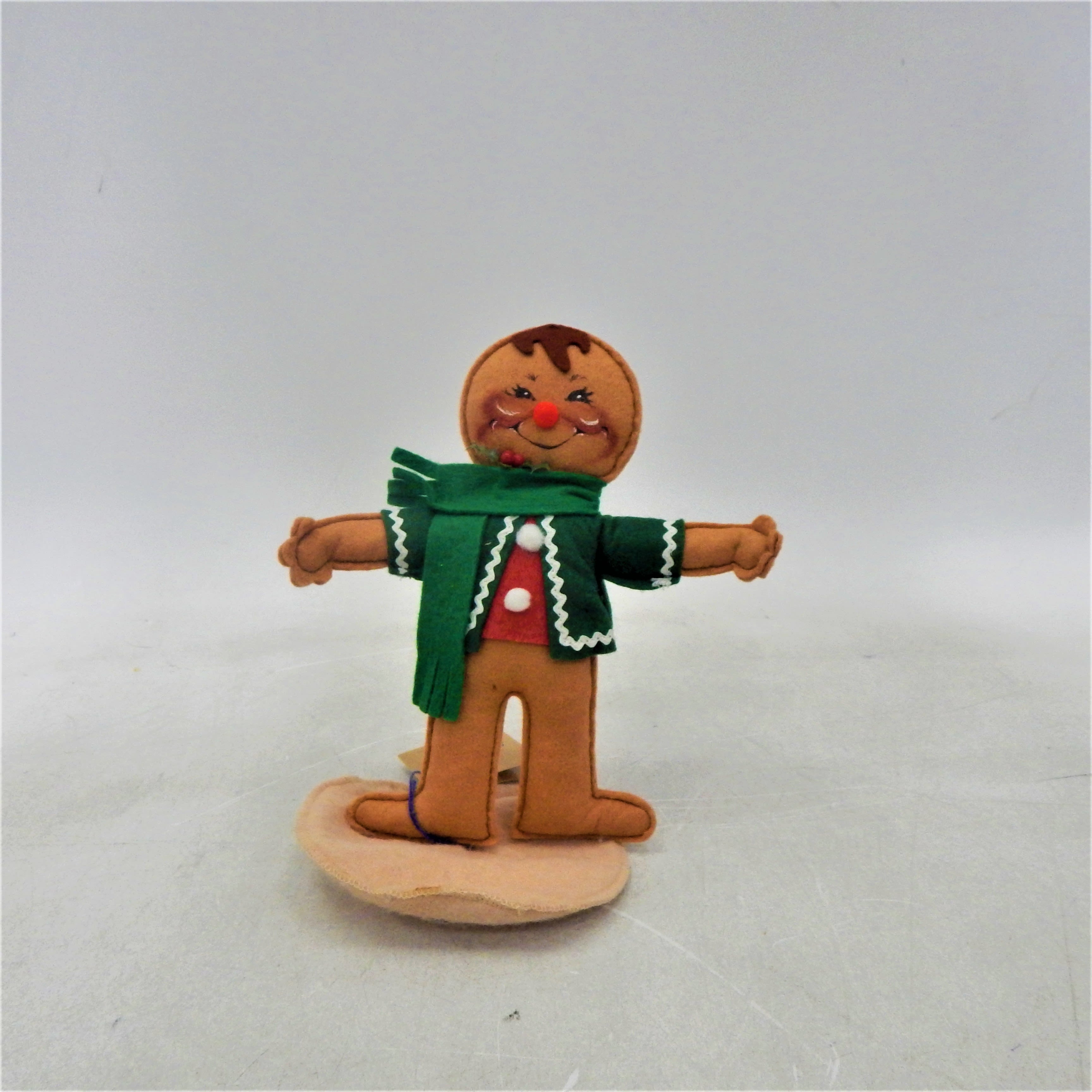 Buy the Vintage Annalee Dolls Gingerbread Man 9in. Christmas Decor ...