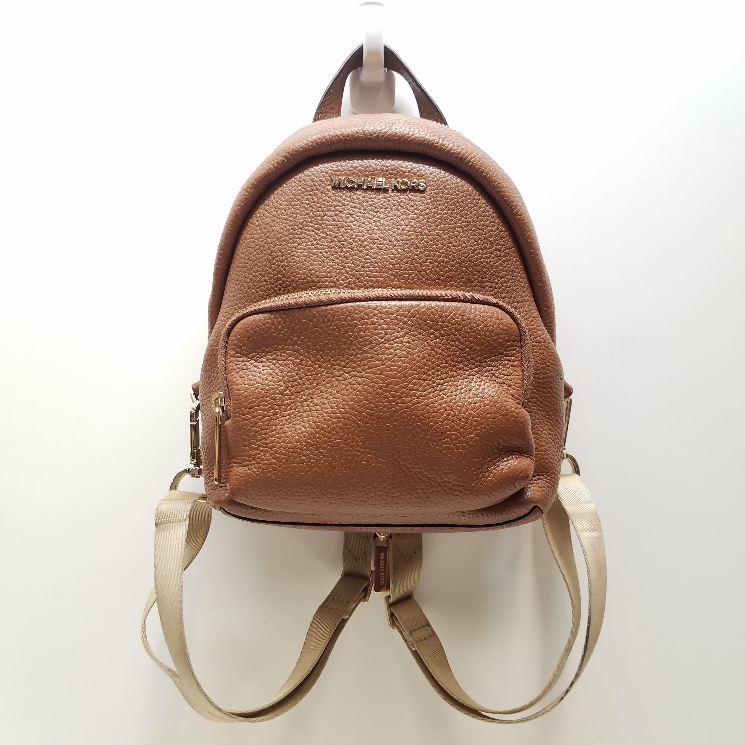 Michael kors cheap mini backpack brown