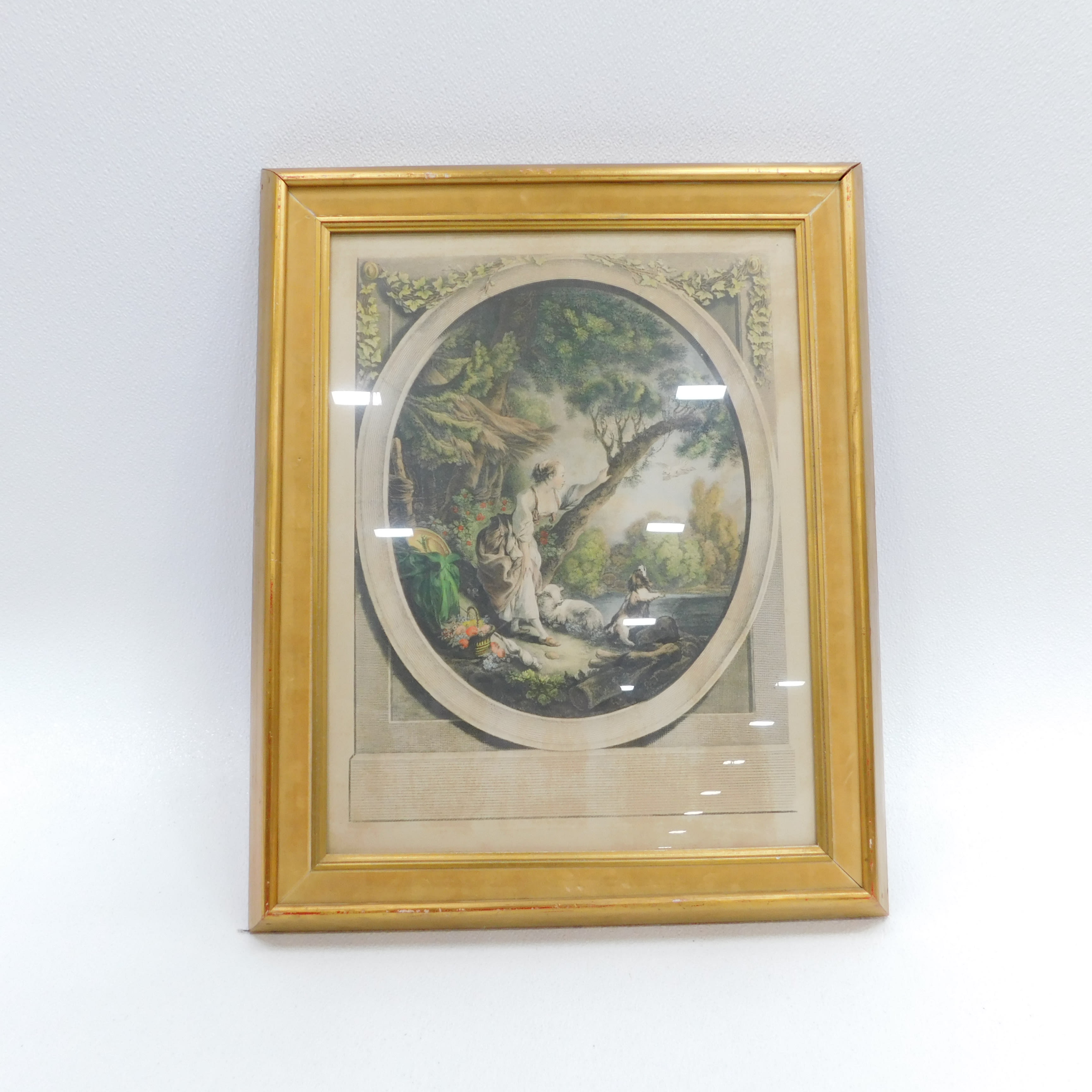 Buy the ATQ Francois Boucher Rococo Style Art Print Framed Lithograph ...