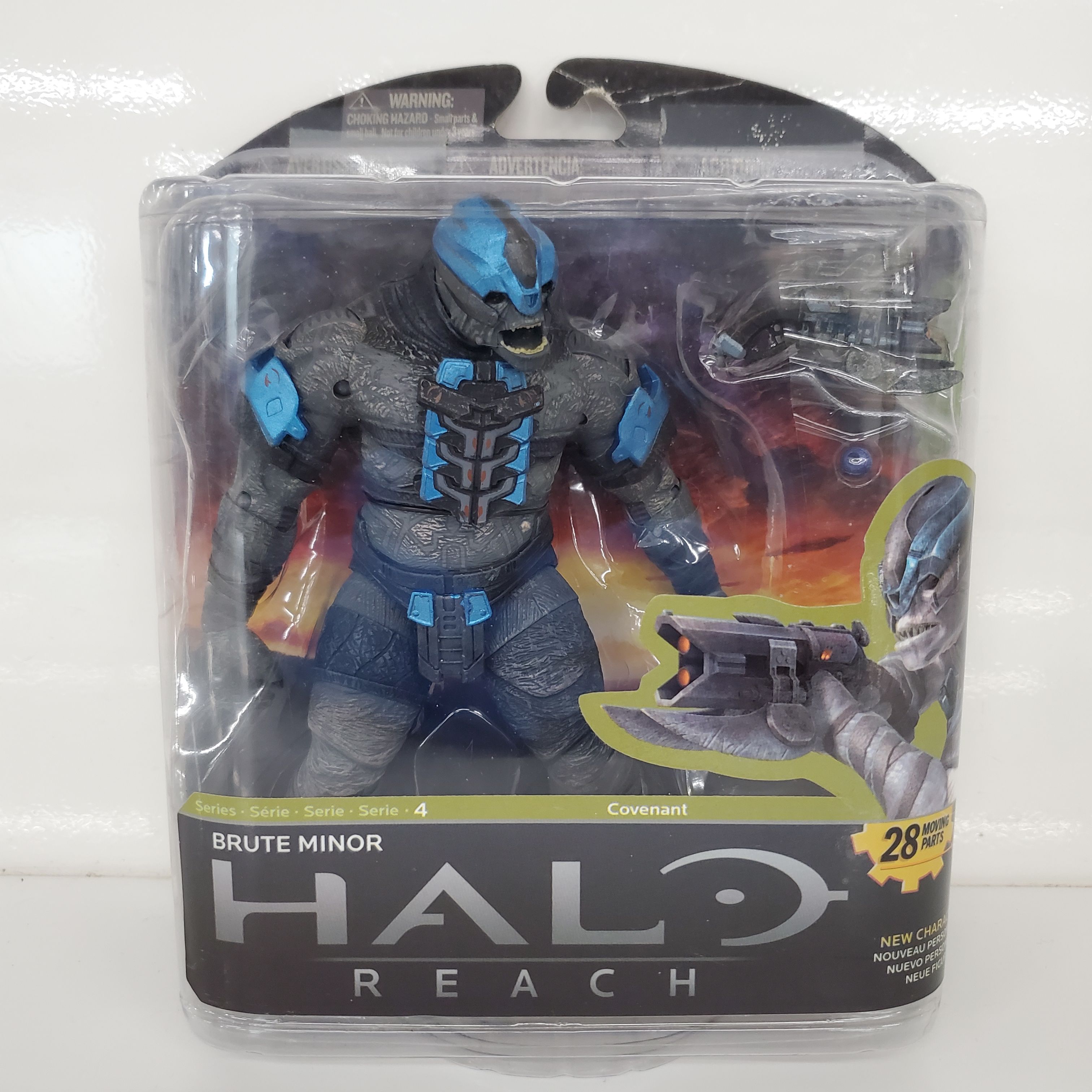 Buy the McFarlane Toys Halo Reach Series 4 Brute Minor Action Figure ...