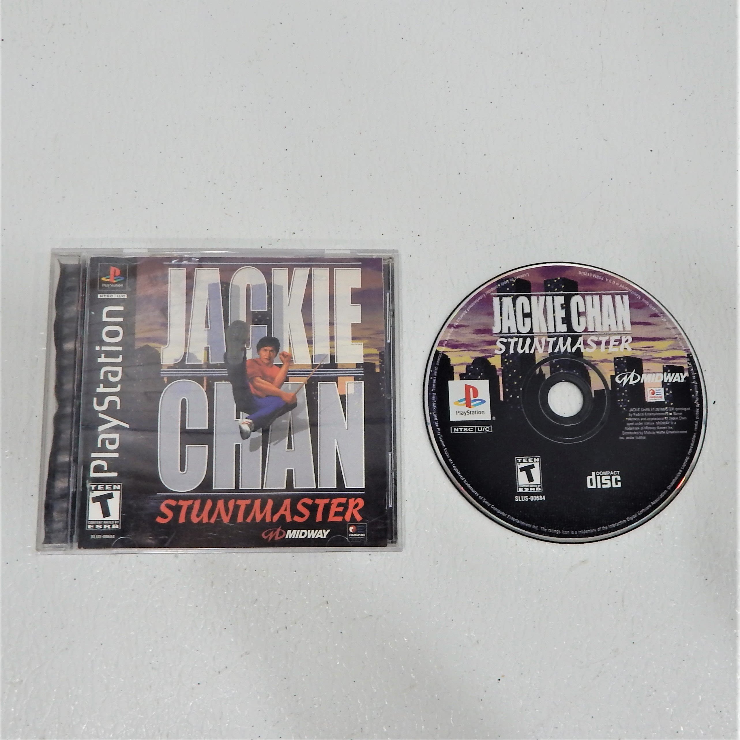 Buy the Sony PS1 Jackie Chan Stuntmaster w/ Reg Card | GoodwillFinds