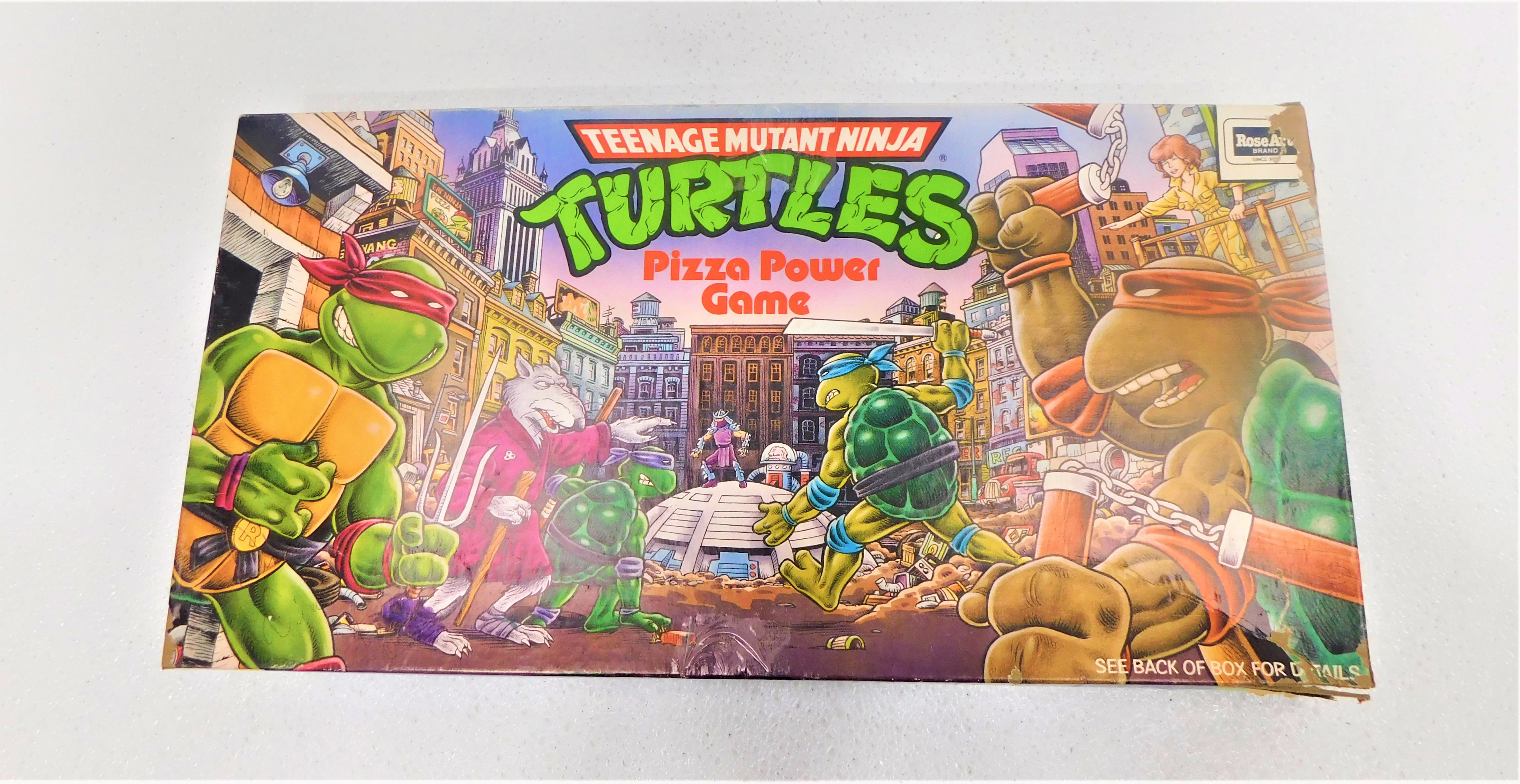 Teenage Mutant Ninja Turtles: Pizza Power Game, Board Game