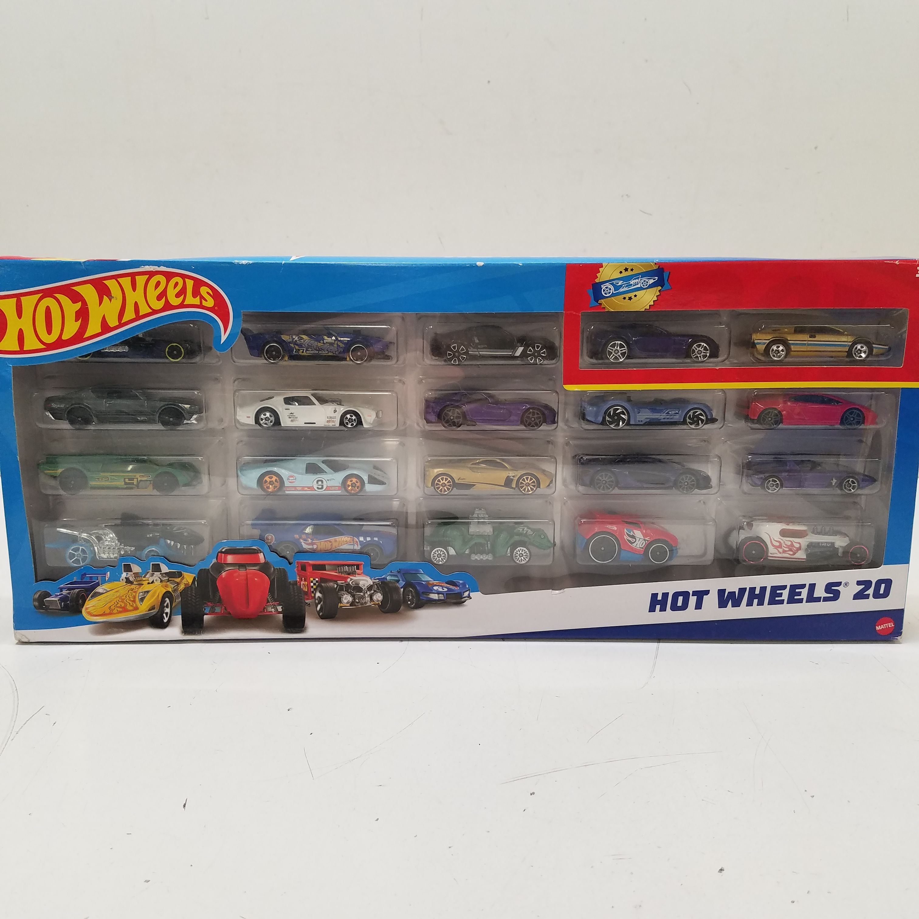 Buy Hot Wheels Cars 20 Pack Set Die Cast Multi 1:64 Scale Toy Car Gift Set  H7045 NIP for USD 24.99 | GoodwillFinds