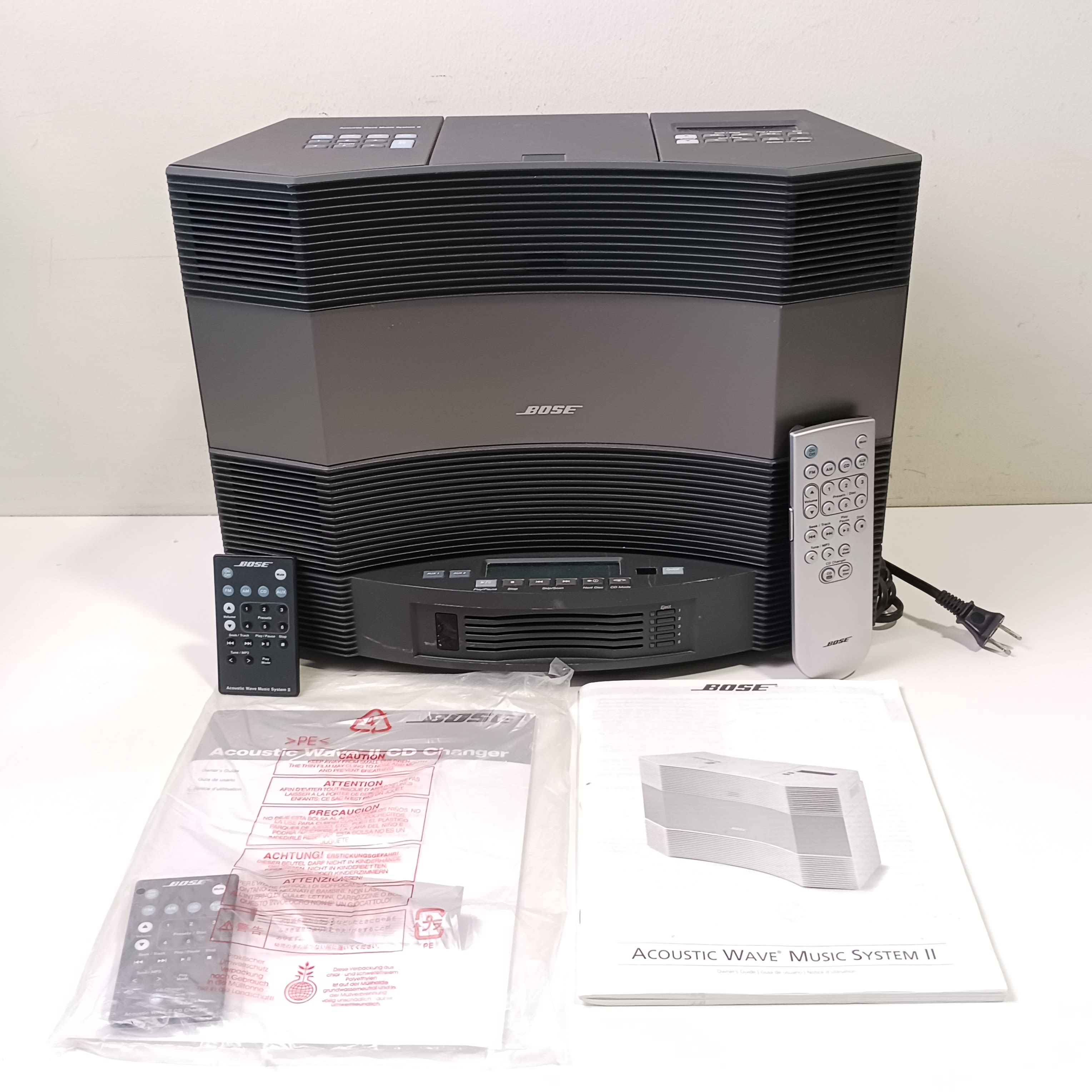 Bose Acoustic Wave music system II - スピーカー