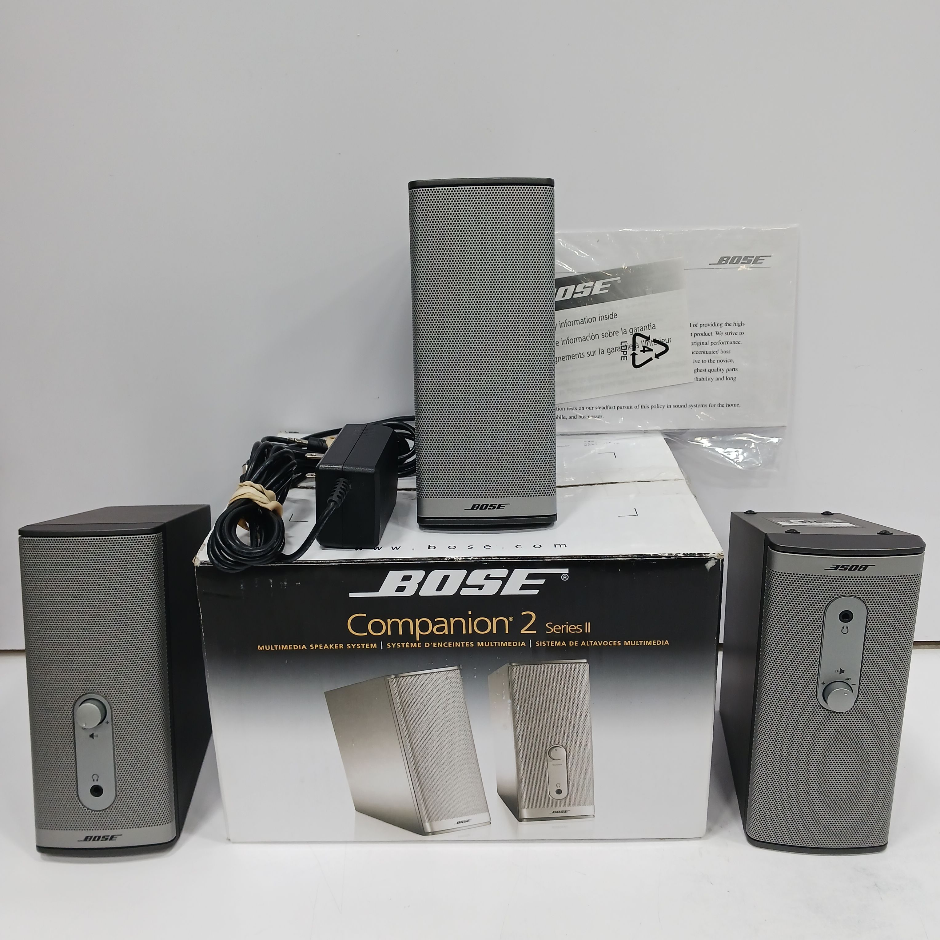 Buy the Bose Companion 2 Series III Multimedia Speaker-Untested