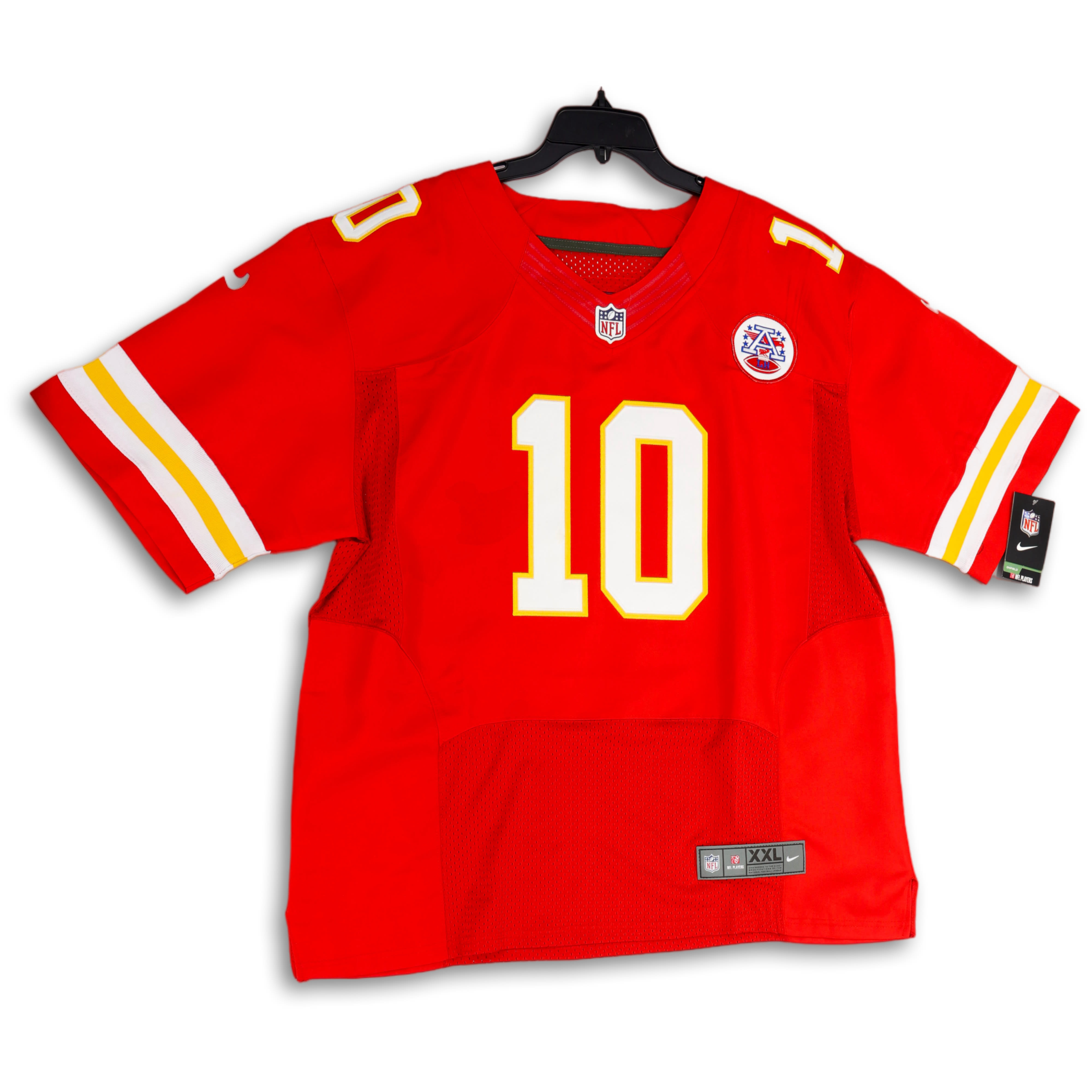 Nike Kansas City Chiefs No10 Tyreek Hill Red Team Color Women's Stitched NFL 100th Season Vapor Limited Jersey