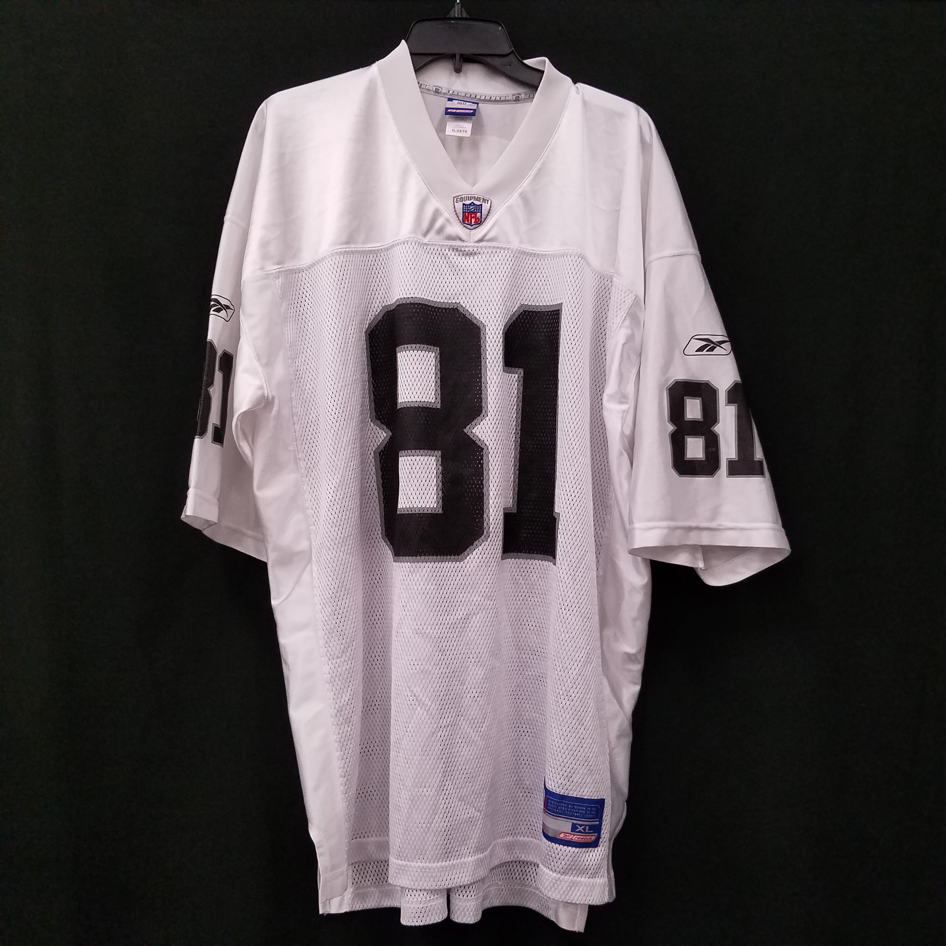 Vintage NFL Oakland Raiders Tim Brown #81 Jersey - Men's XL