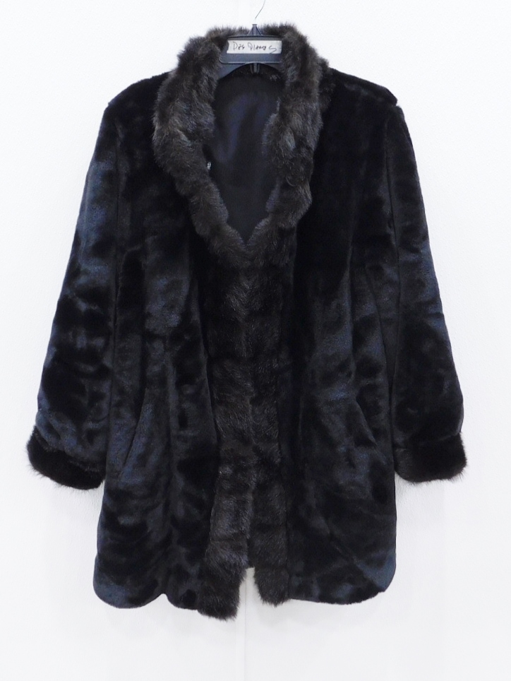 Faux fur quilted jacket hotsell kristen blake