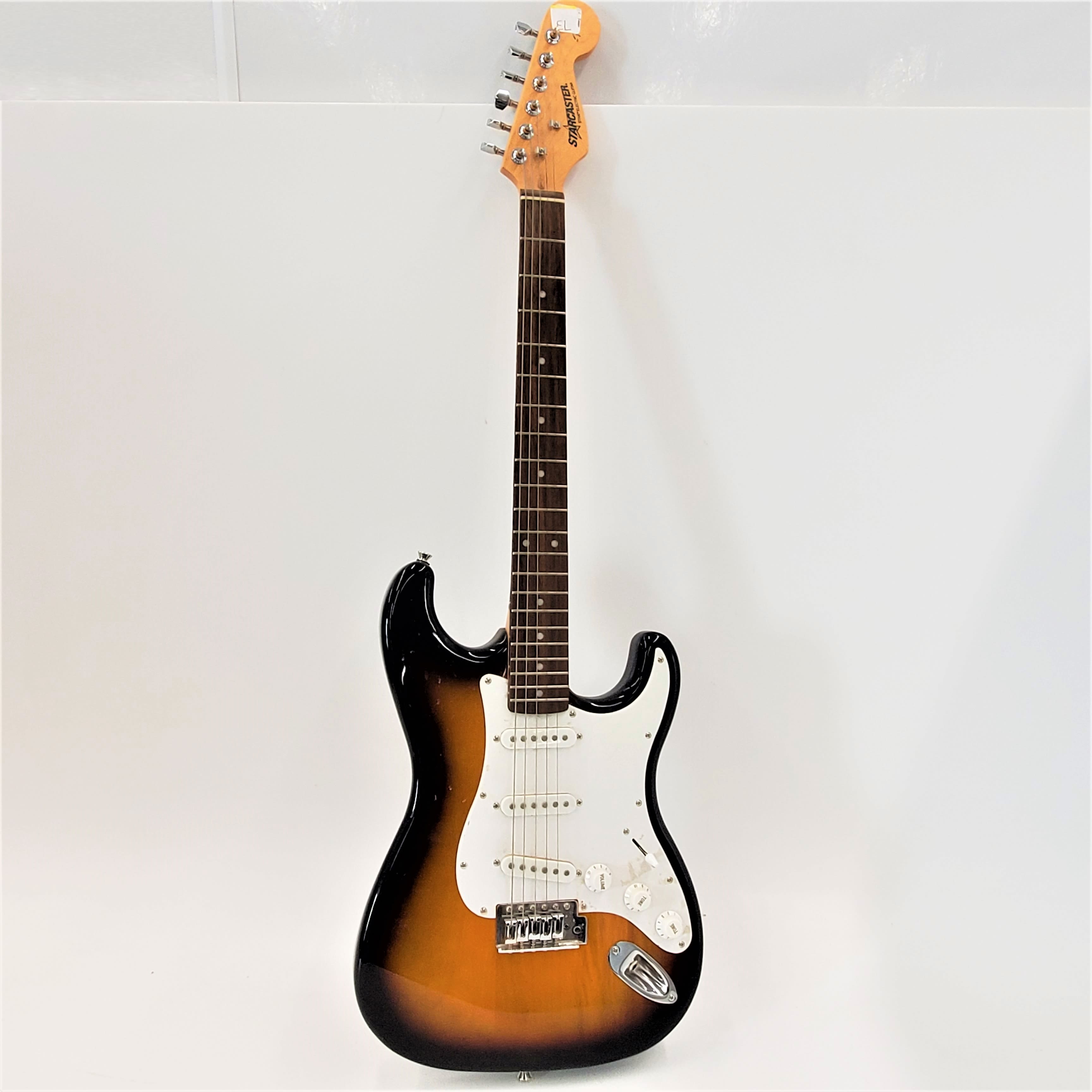 Buy Fender Starcaster Stratocaster 6-String Electric Guitar Sunburst  Brown/White for USD 103.99 | GoodwillFinds